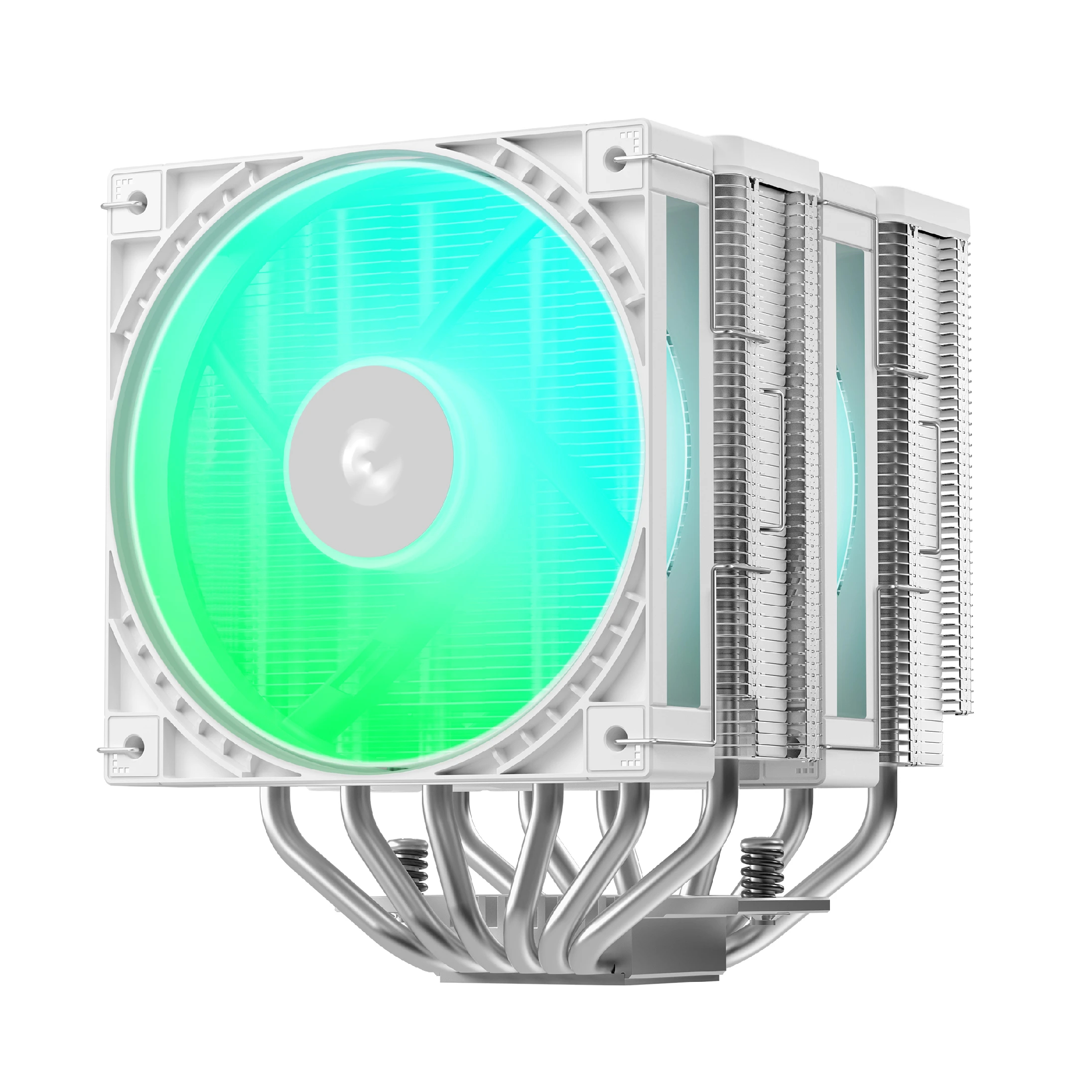 DeepCool охладител CPU Cooler AG620 G2 WH ARGB - Dual-Tower - LGA1851/AM5