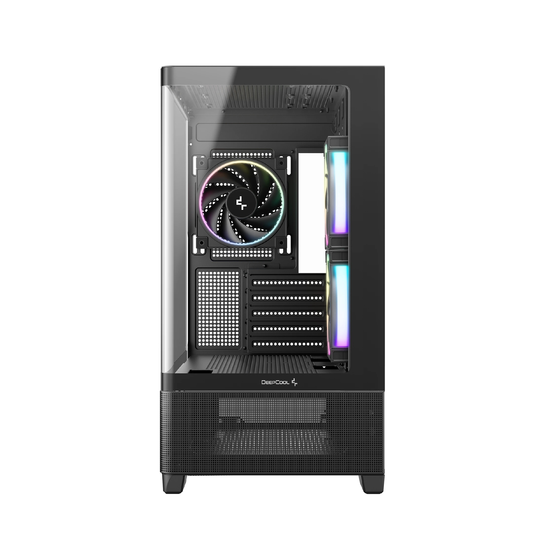 DeepCool кутия Case ATX - CG380U 3F - 3 ARGB Fans, USB-C