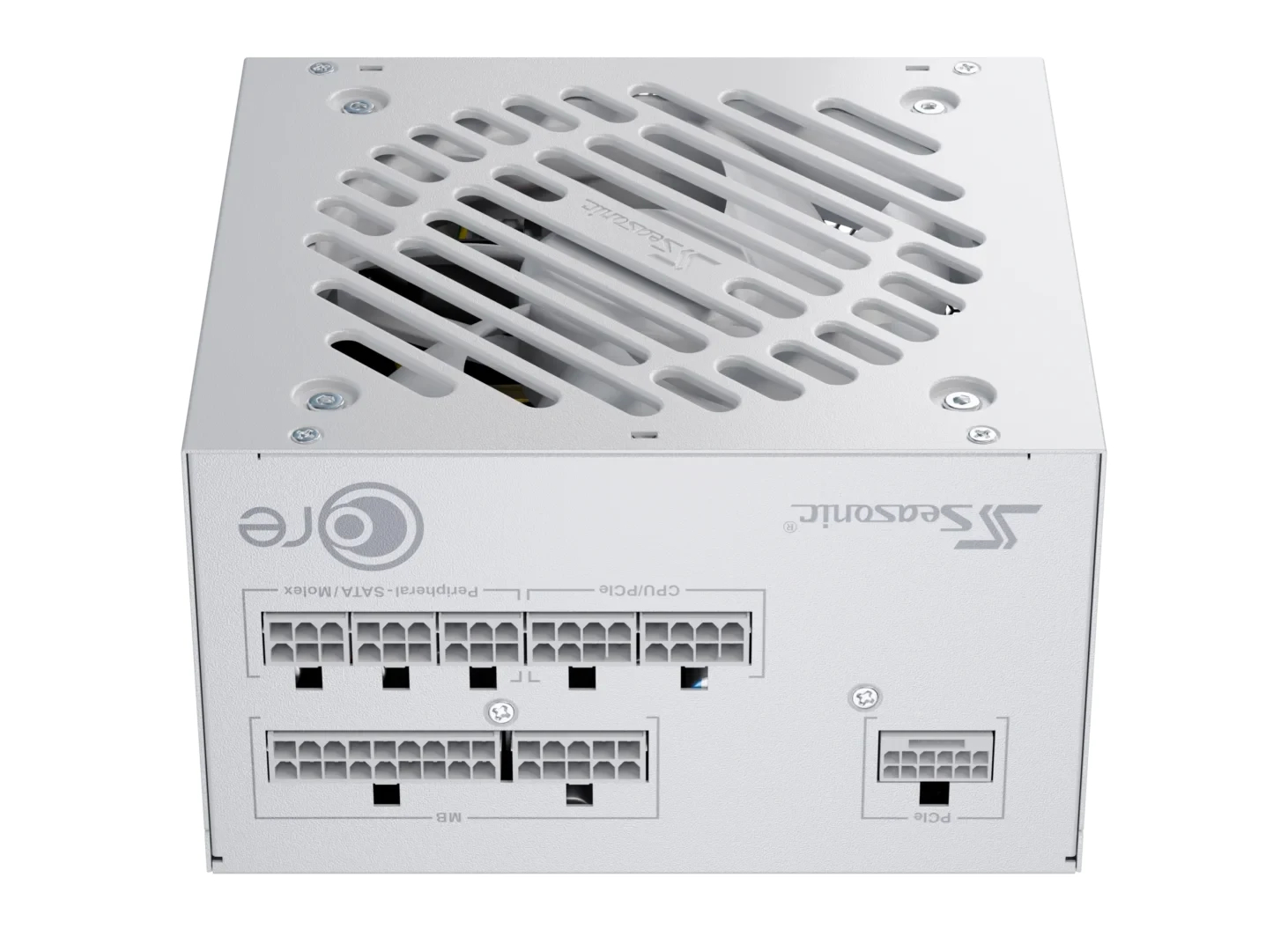 Seasonic захранване PSU ATX 3.1 650W Gold, Full Modular, PCIe 5.1 - CORE GX-650 V2 White - SRP-CGX651-A5A32SF-W