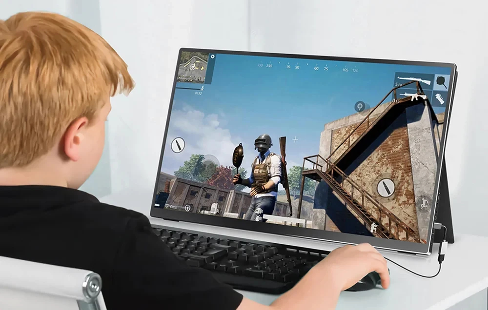 Arzopa преносим монитор Portable Monitor - A1T - 15.6", 60Hz, IPS, Touch Screen