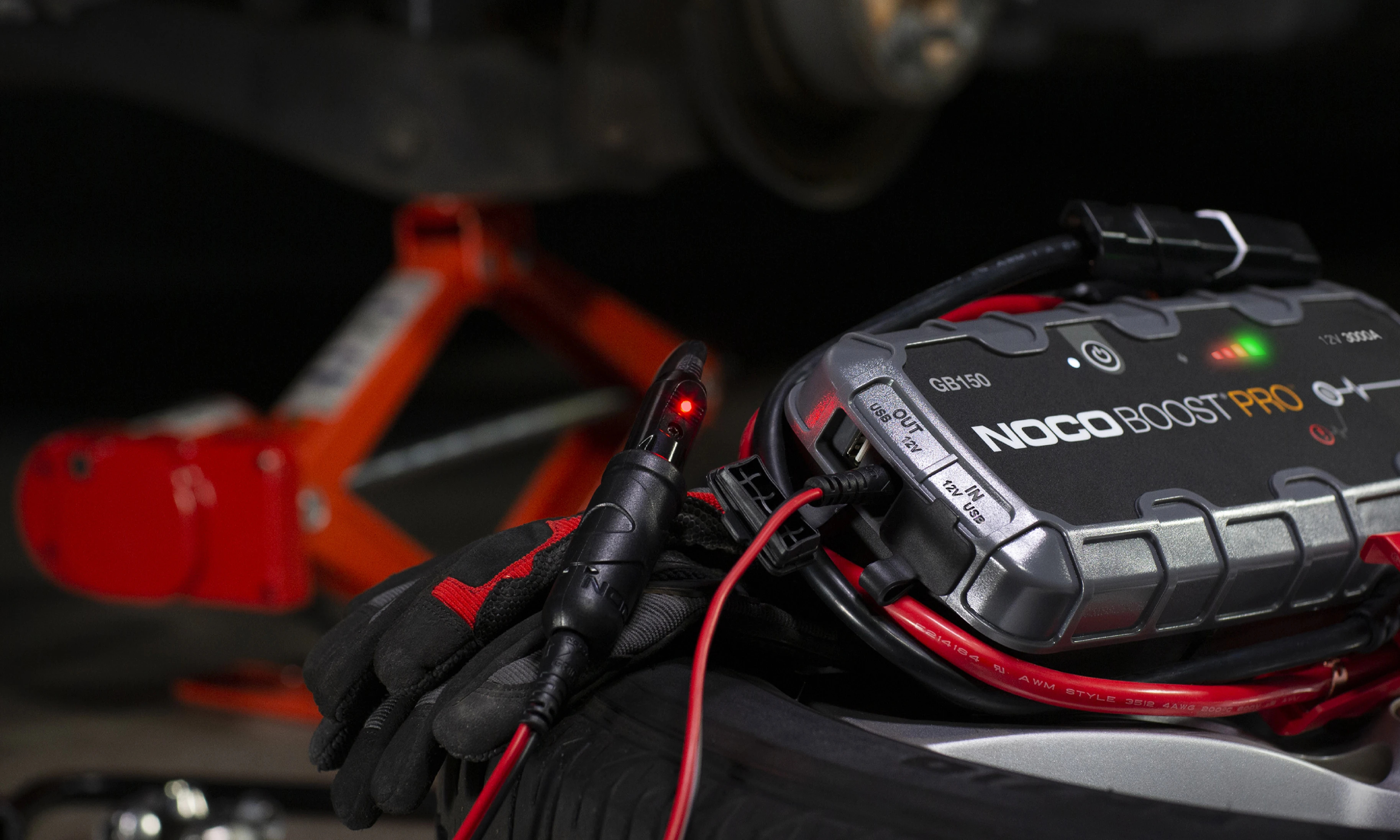 NOCO мултифункционален стартер за автомобил Jump Starter - BOOST HD GB70 - 2000A, 12V