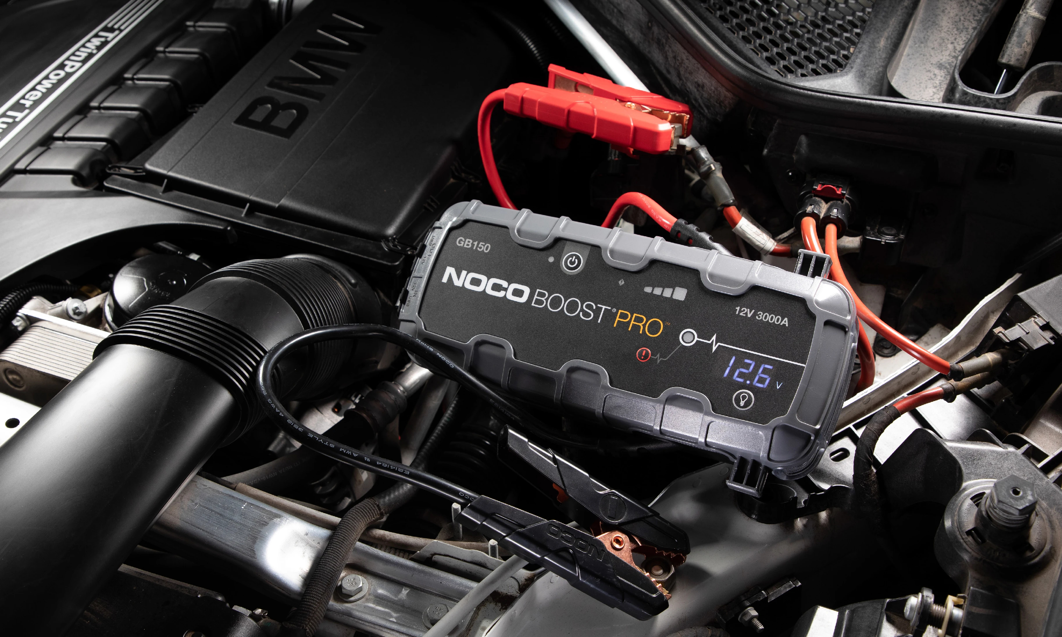 NOCO мултифункционален стартер за автомобил Jump Starter - BOOST HD GB70 - 2000A, 12V