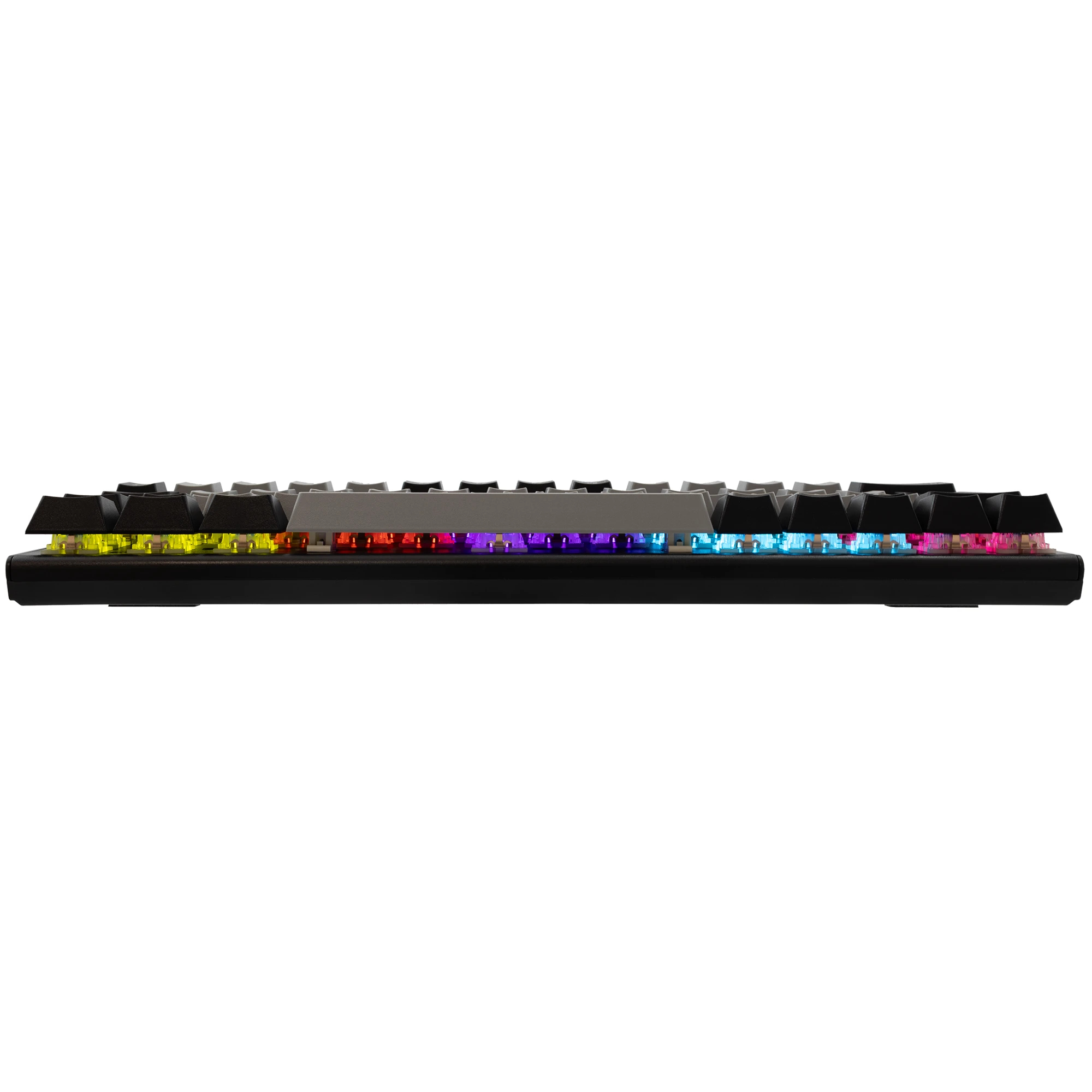 White Shark геймърска механична клавиатура Gaming Mechanical Keyboard WAKIZASHI 2 - Red Switches (English US), Gray, Black
