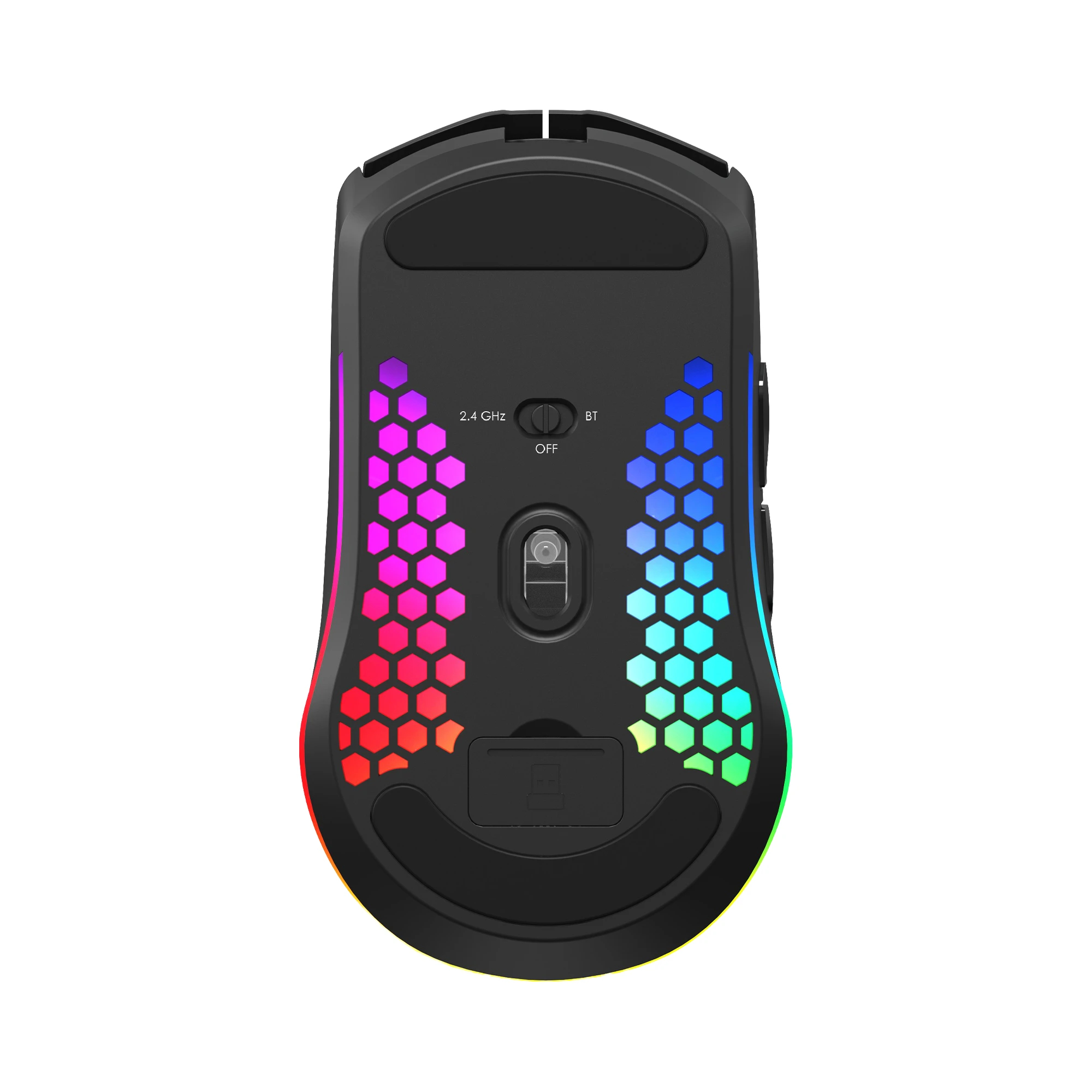 White Shark професионална геймърска мишка Wireless Gaming Mouse CADOR - 10000dpi, 1000Hz, Bluetooth, Black