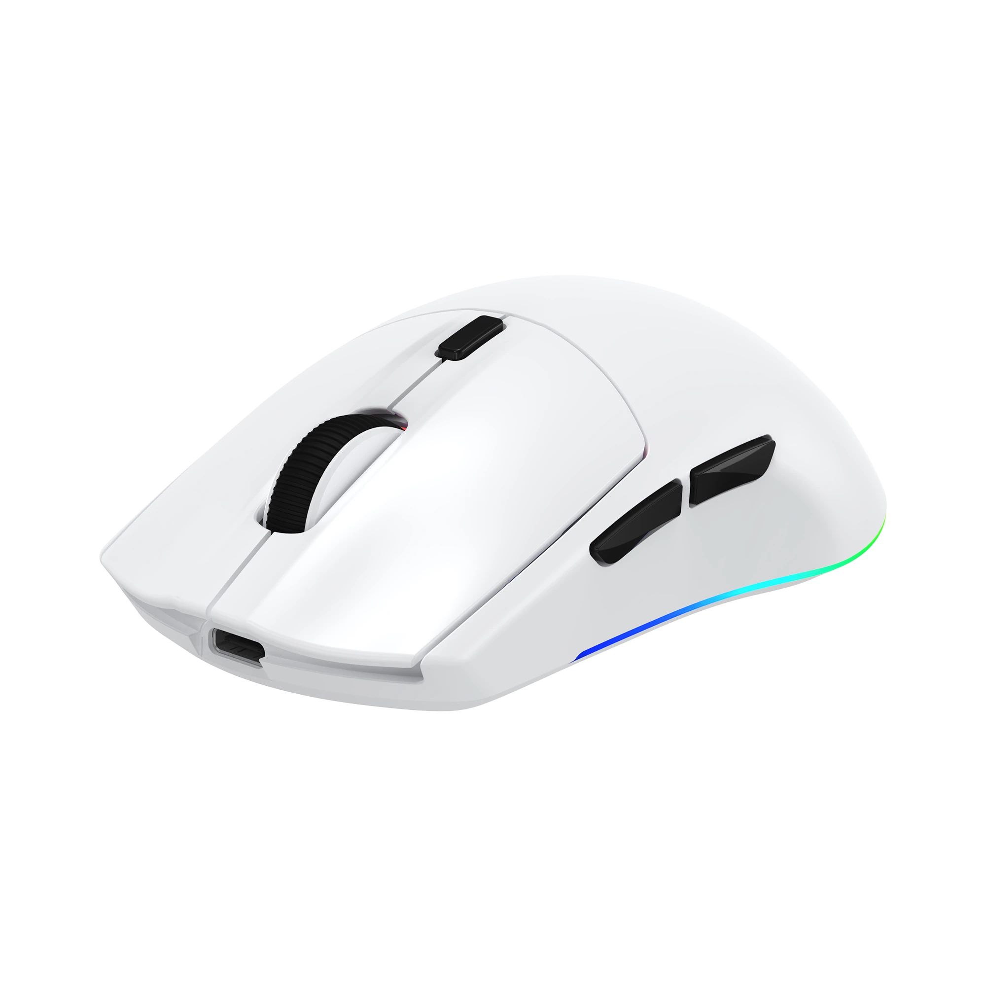 White Shark професионална геймърска мишка Wireless Gaming Mouse CADOR - 10000dpi, 1000Hz, Bluetooth, White