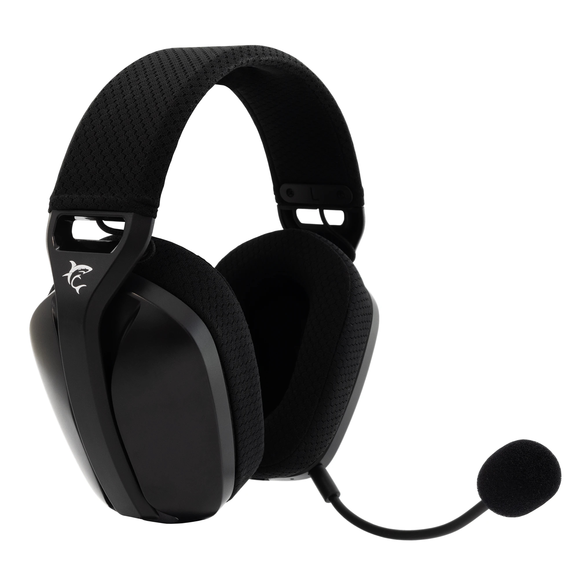 White Shark безжични геймърски слушалки Gaming Headphones BUTTERFLY - Bluetooth, 2.4G, Black
