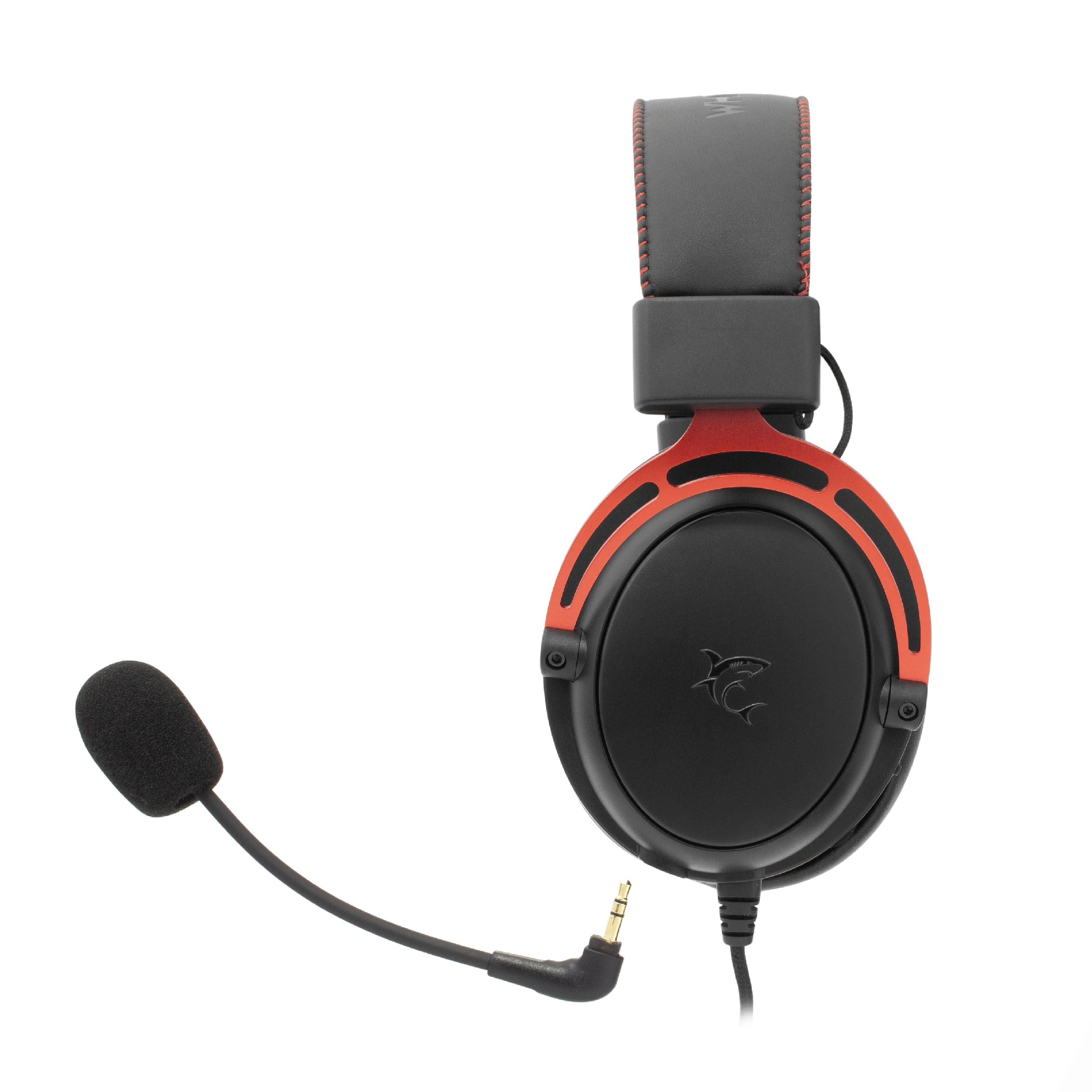 White Shark геймърски слушалки Gaming Headphones GORILLA BLACK/RED - 53mm, Stereo 2.0