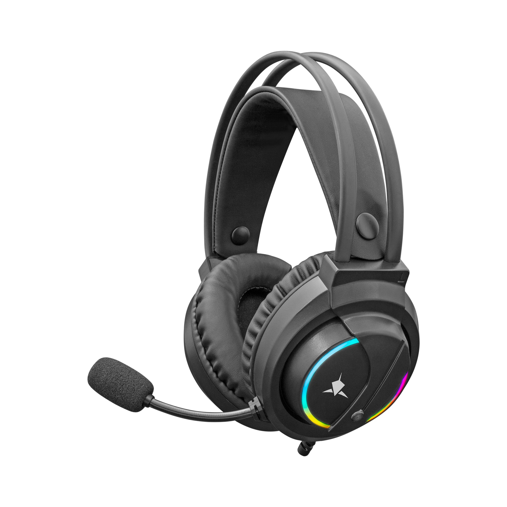 White Shark безжични геймърски слушалки Gaming Headphones WOLF - 50mm, PS4, Black
