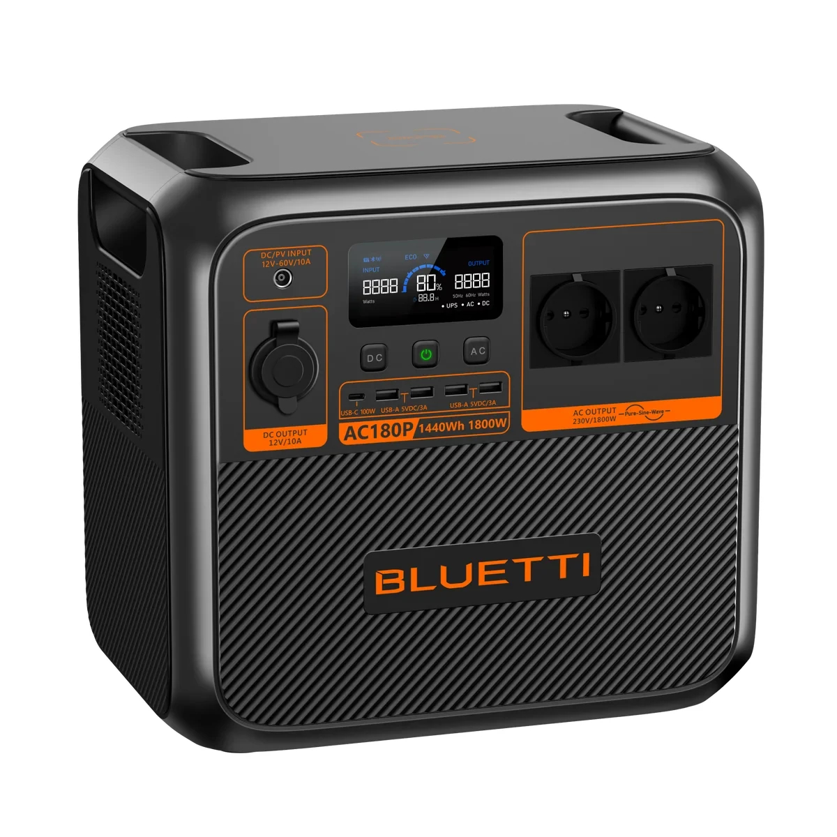 Bluetti Преносима електростанция Portable Power Station AC180P - Premium 150