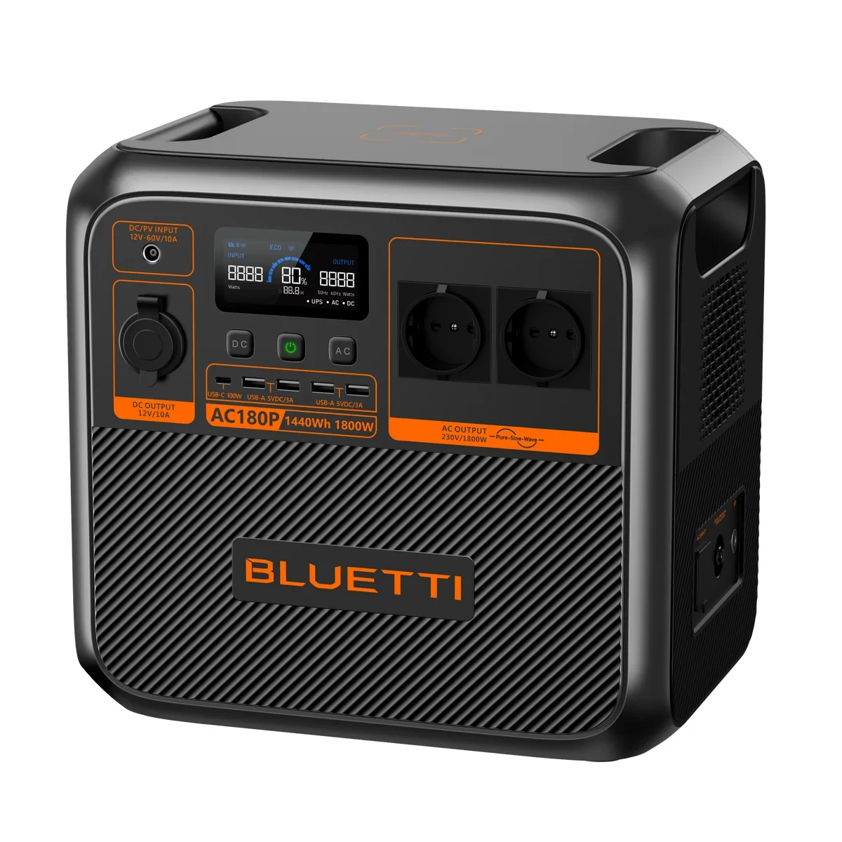 Bluetti Преносима електростанция Portable Power Station AC180P - Premium 150