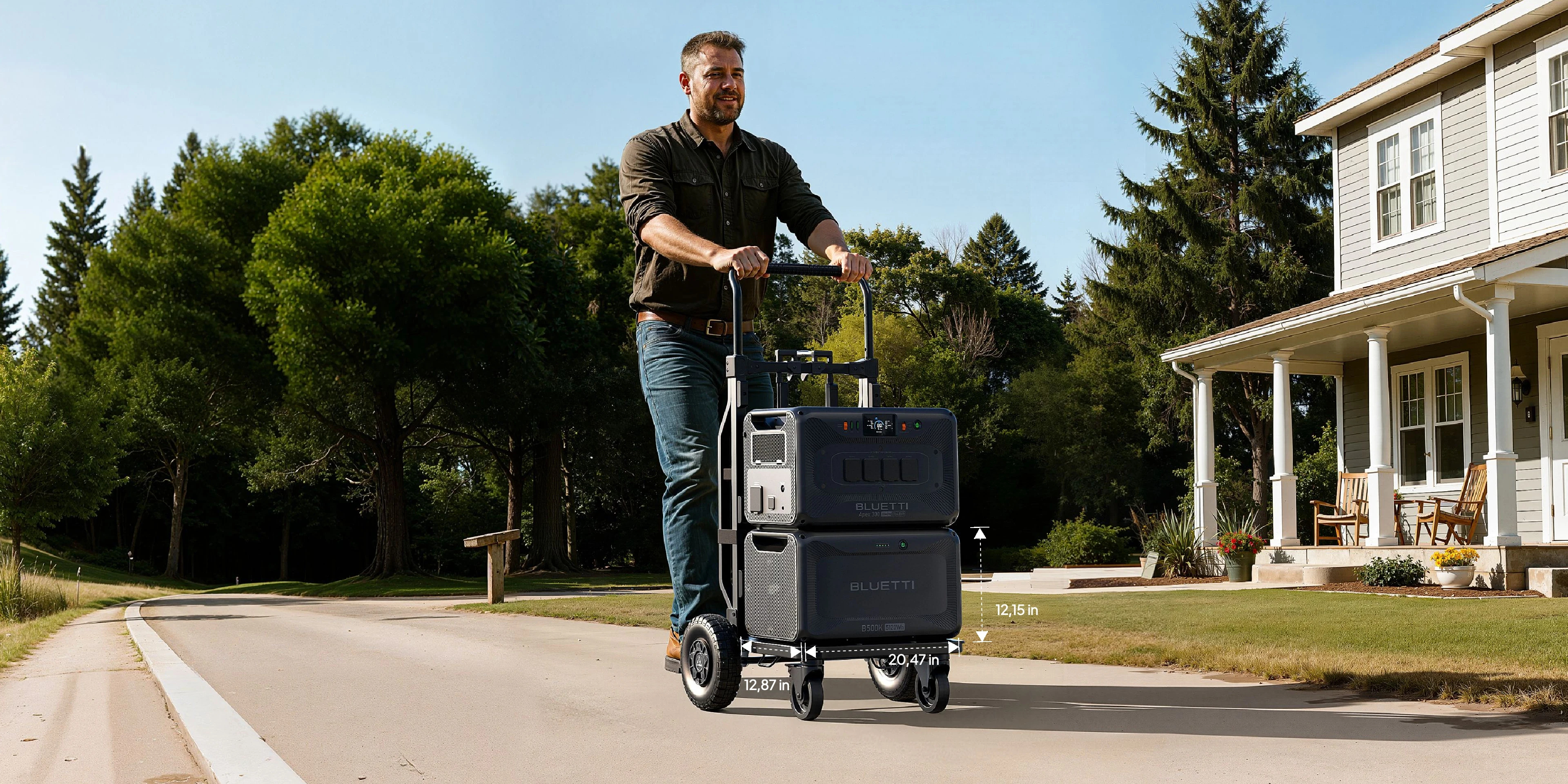 Bluetti Допълнителна батерия B500K Expansion Battery 5120Wh