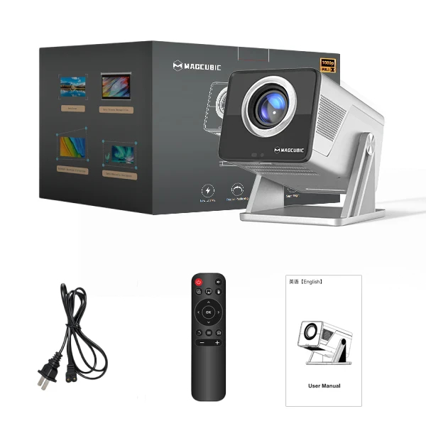 MagCubic мултимедиен проектор Home Multimedia Projector X7 - 4K, Android 14, Wi-Fi, Bluetooth 5.4