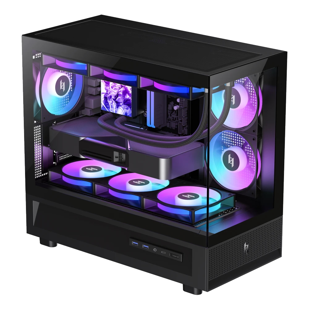 Gamemax кутия Case mATX - NEX C31 BK