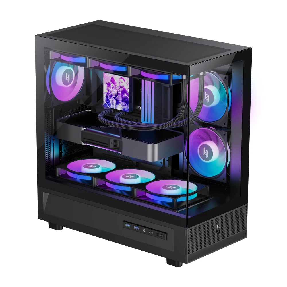 Gamemax кутия Case ATX - NEX C51 BK