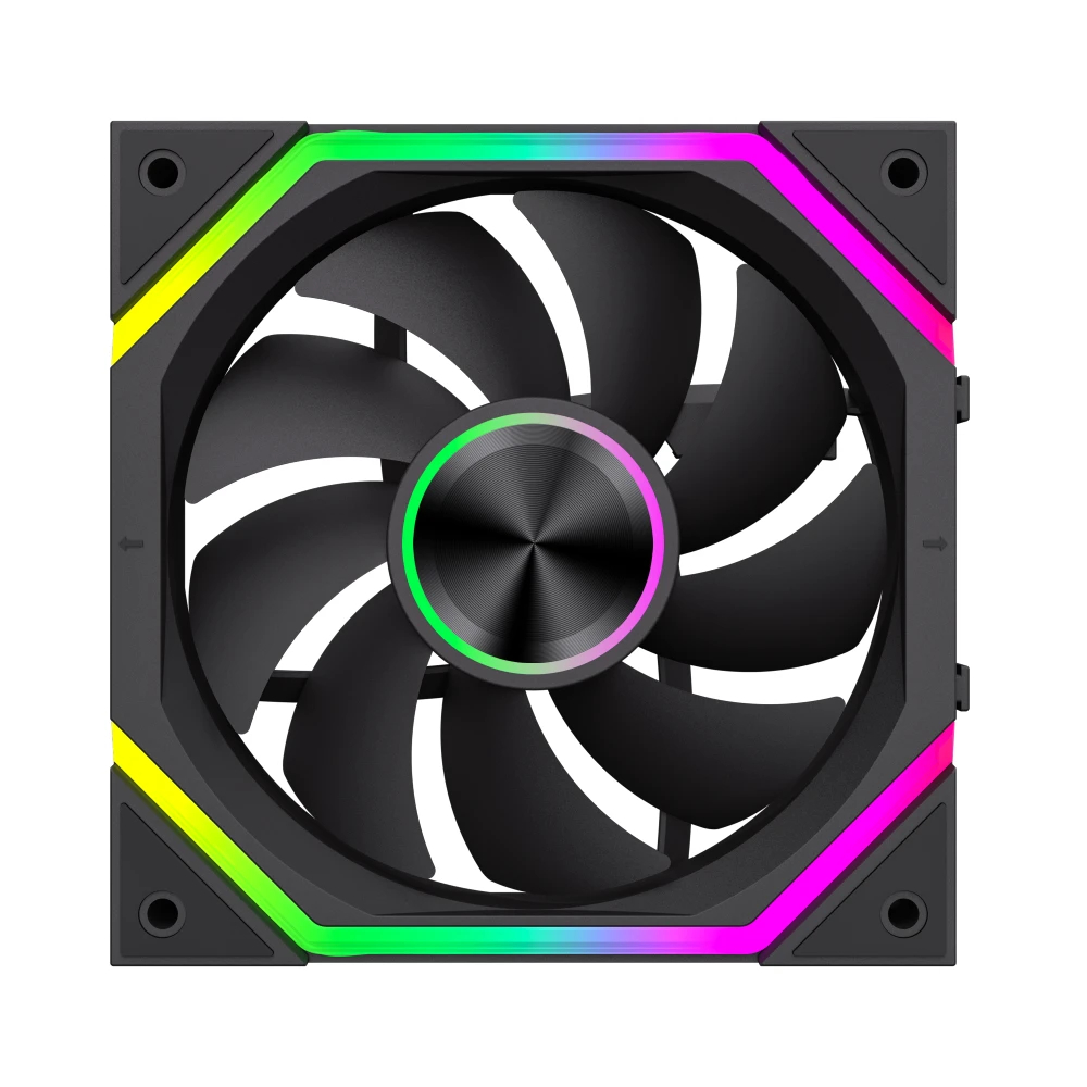Gamemax Комплект вентилатори Fan Pack 3-in-1 3x120mm - FN12A-N2 WL - Daisy-Chain, A-RGB