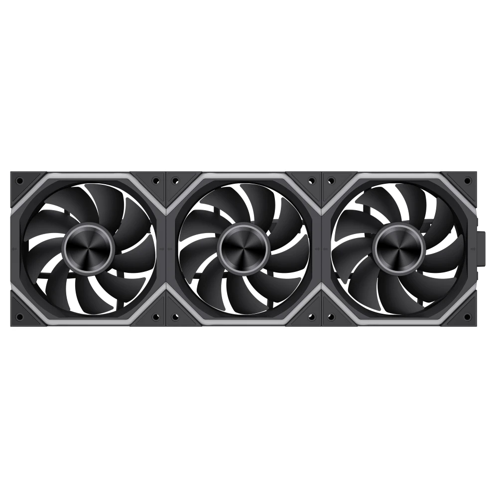Gamemax Комплект вентилатори Fan Pack 3-in-1 3x120mm - FN12A-N2 WL - Daisy-Chain, A-RGB