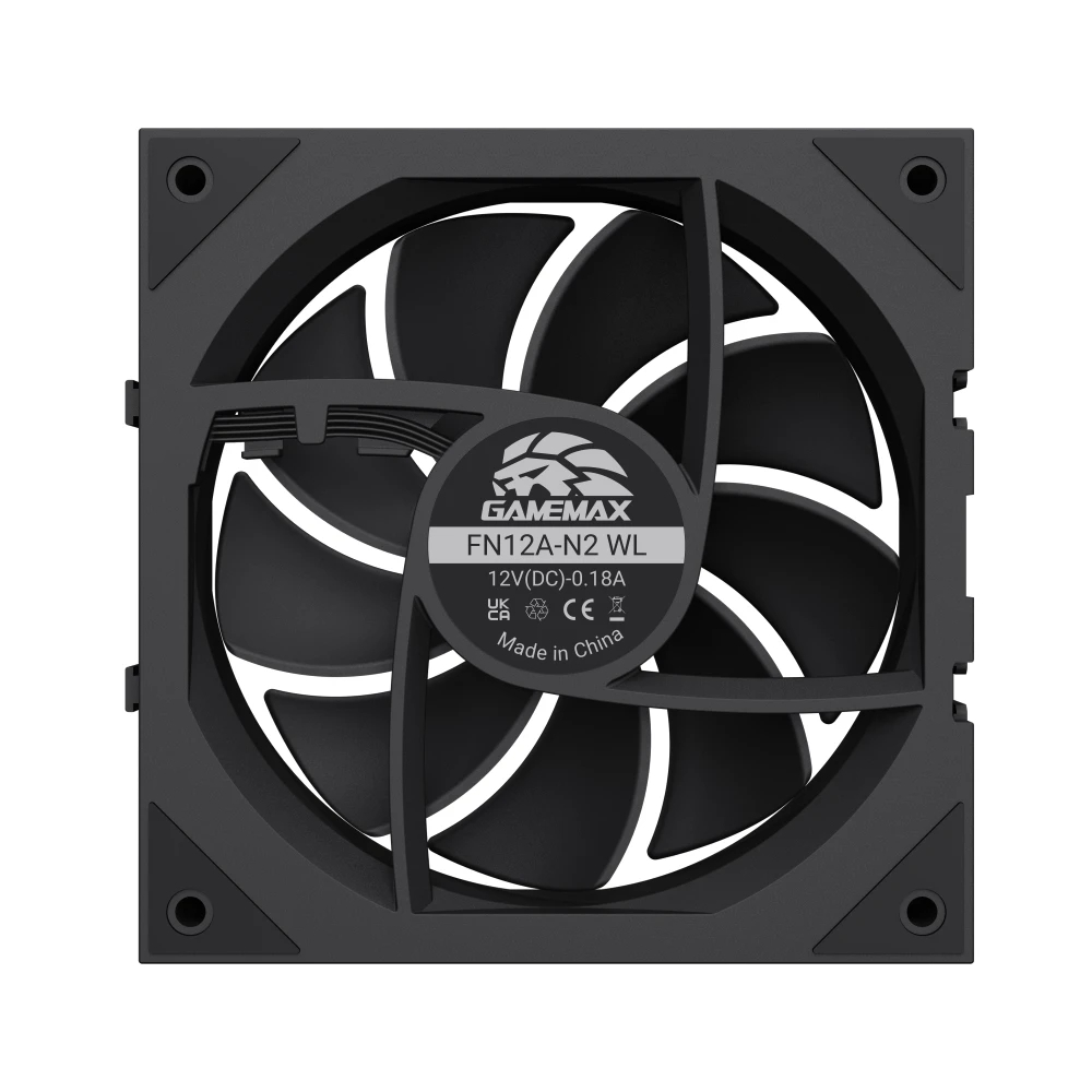 Gamemax Комплект вентилатори Fan Pack 3-in-1 3x120mm - FN12A-N2 WL - Daisy-Chain, A-RGB