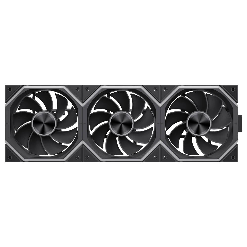 Gamemax Комплект вентилатори Fan Pack 3-in-1 3x120mm - FN12A-N2 WL-R - Reverse, Daisy-Chain, A-RGB