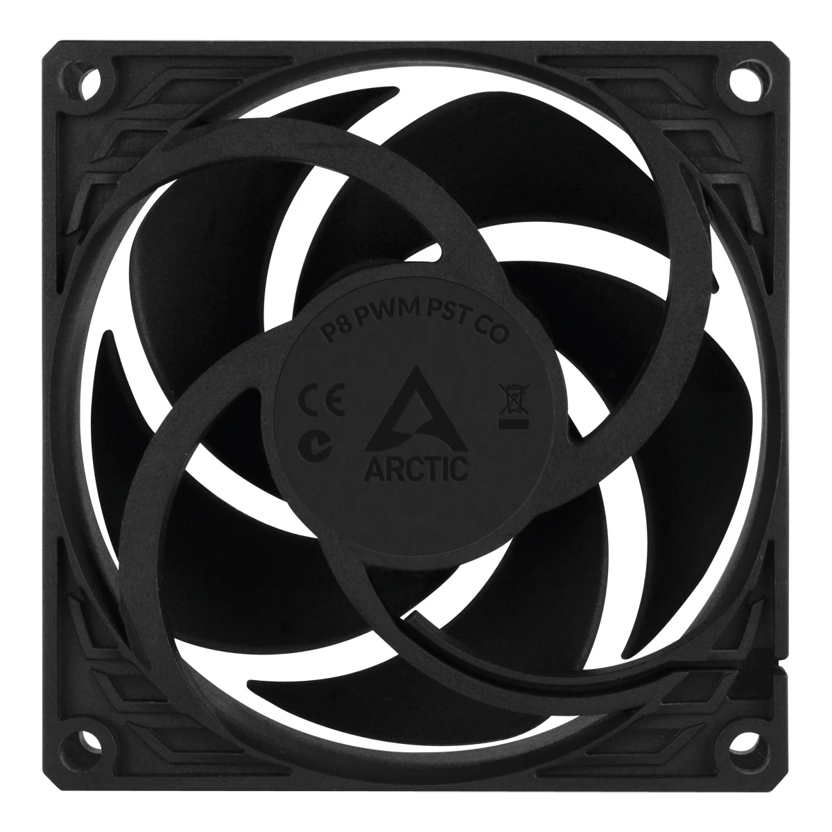 Arctic вентилатор Fan 80mm P8 PWM PST CO - black/black - 200-3000rpm