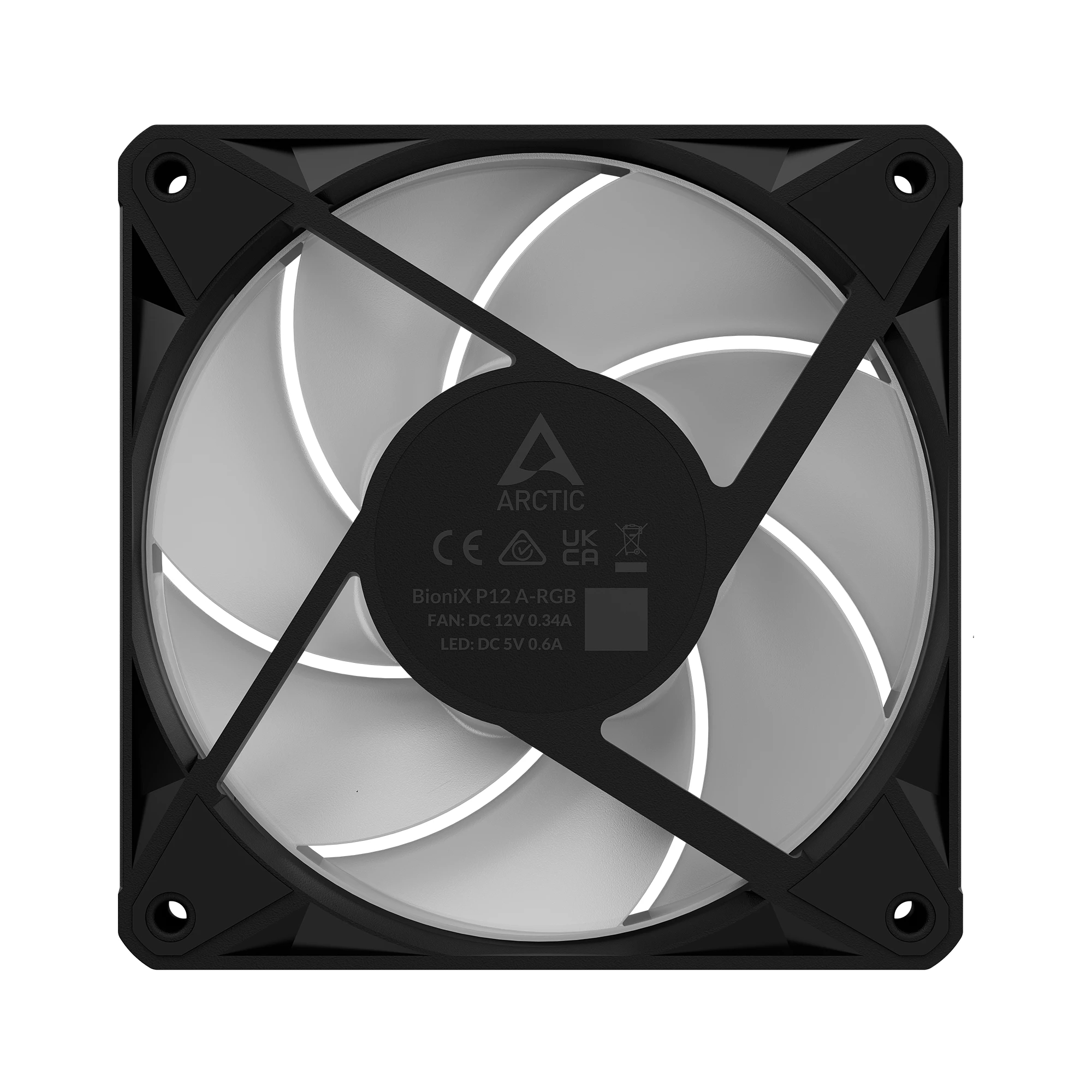 Arctic вентилатор Fan 120mm BioniX-P12-A-RGB