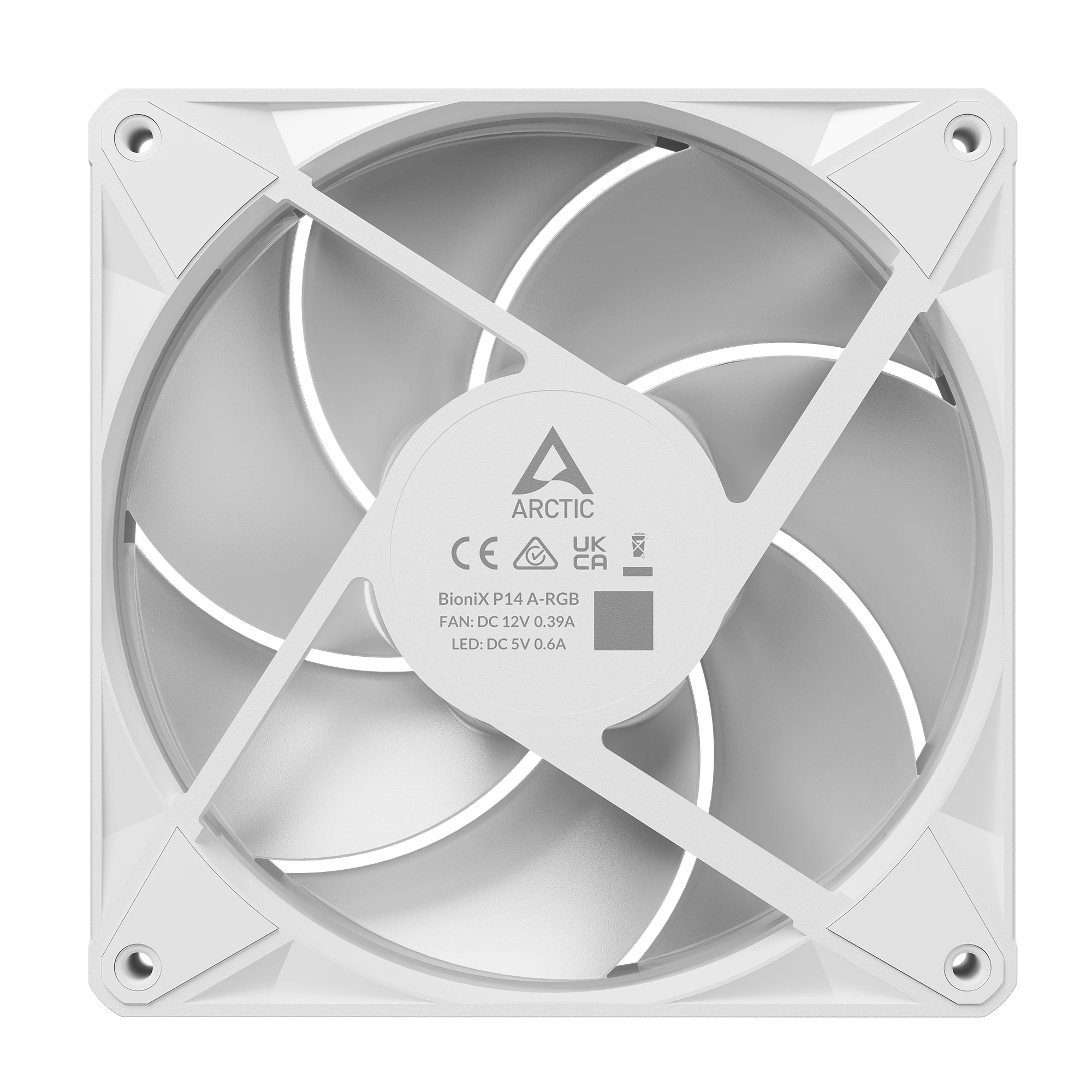 Arctic вентилатор Fan 140mm BioniX-P14-A-RGB-White