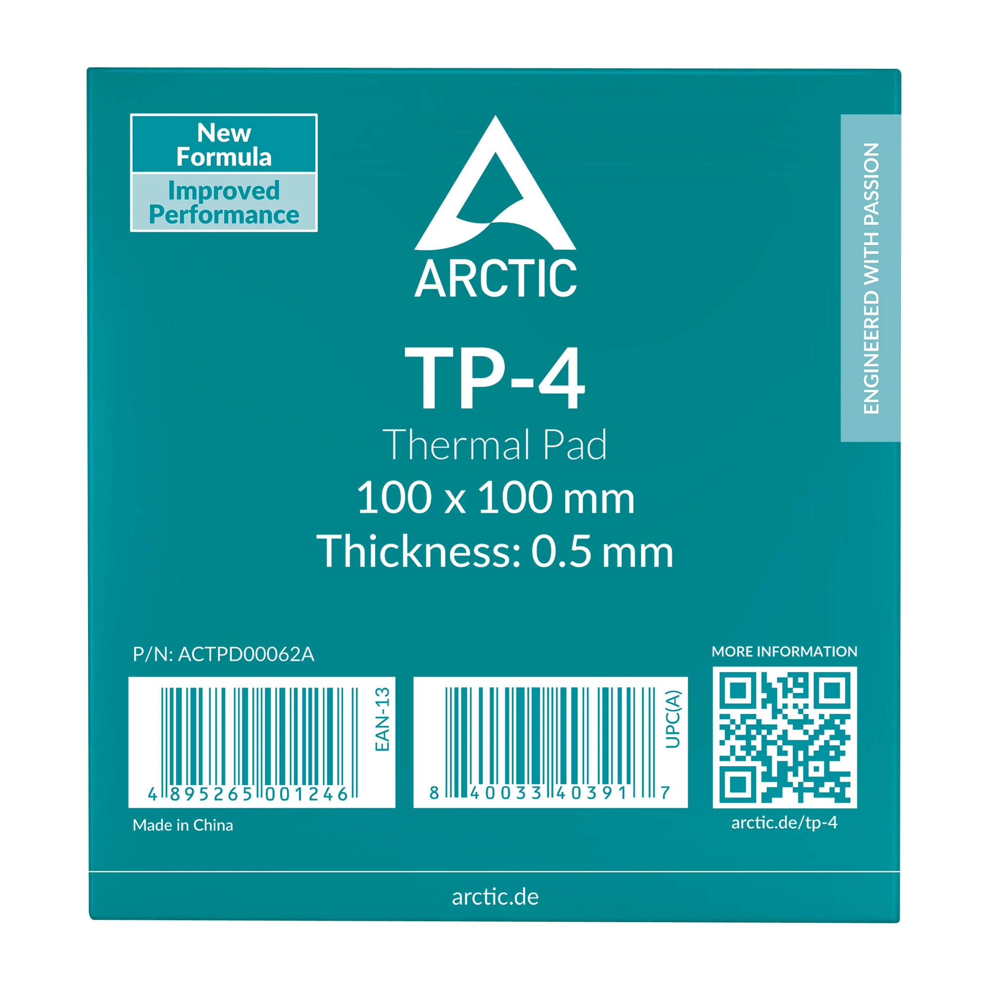 Arctic Термопад Thermal pad TP-4 100x100mm, 0.5mm