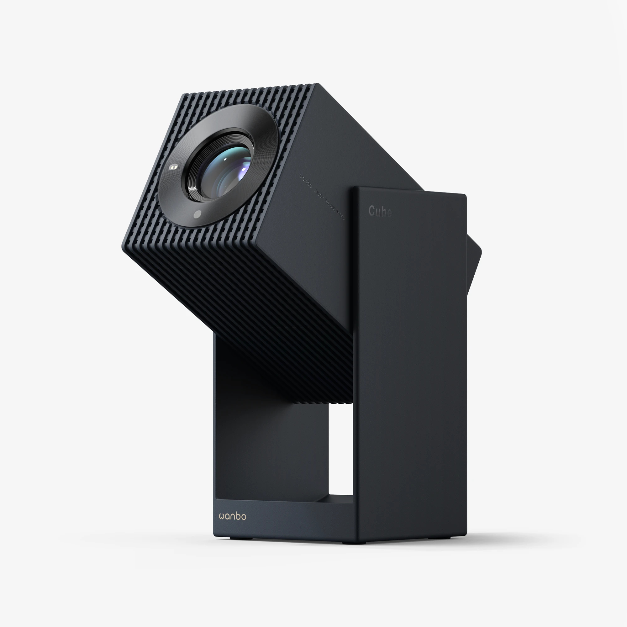 Wanbo преносим смарт проектор Portable Smart Projector - Cube 2 S - Deep Night, 8K, 500 ANSI, HDR10, VIDAA OS, Dolby Audio