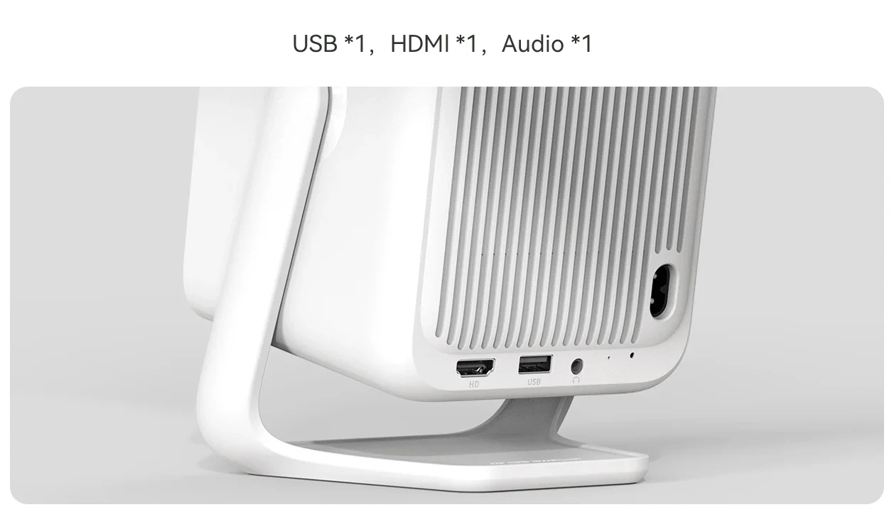 Wanbo преносим смарт проектор Portable Smart Projector - T2 Ultra - White, 500 ANSI, Android TV 11 OS