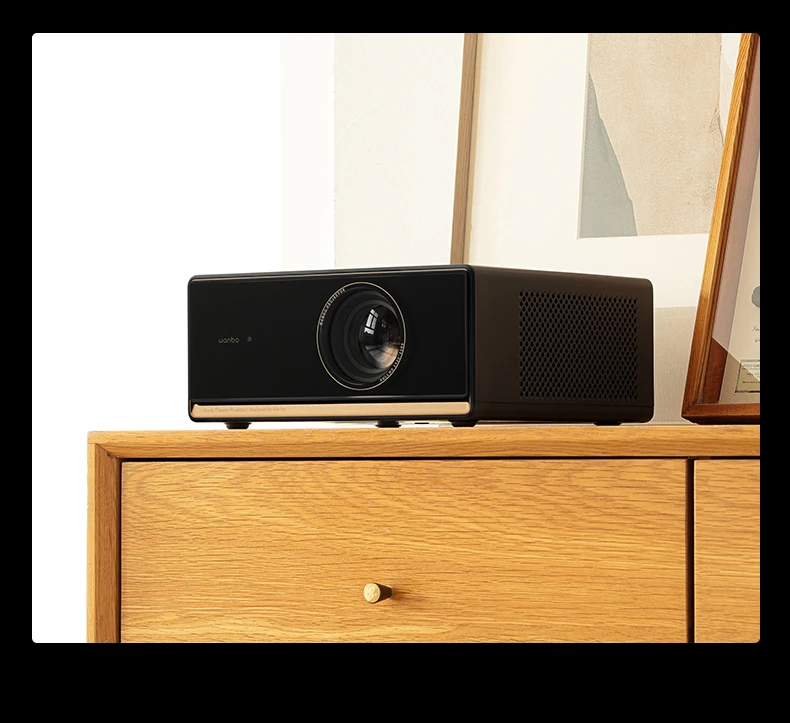 Wanbo преносим смарт проектор Portable Smart Projector - X5 Pro - Dark Blue, 4K, 1100 ANSI, HDR10, Google TV,
