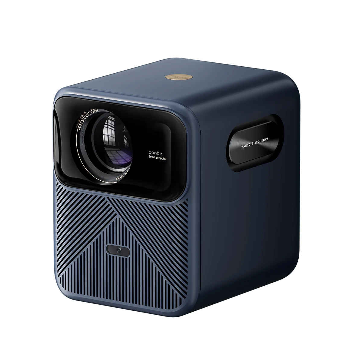 Wanbo преносим смарт проектор Portable Smart Projector - Mozart 1 S - Deep Night, 8K, 1200 ANSI, HDR10, VIDAA OS, Dolby Audio