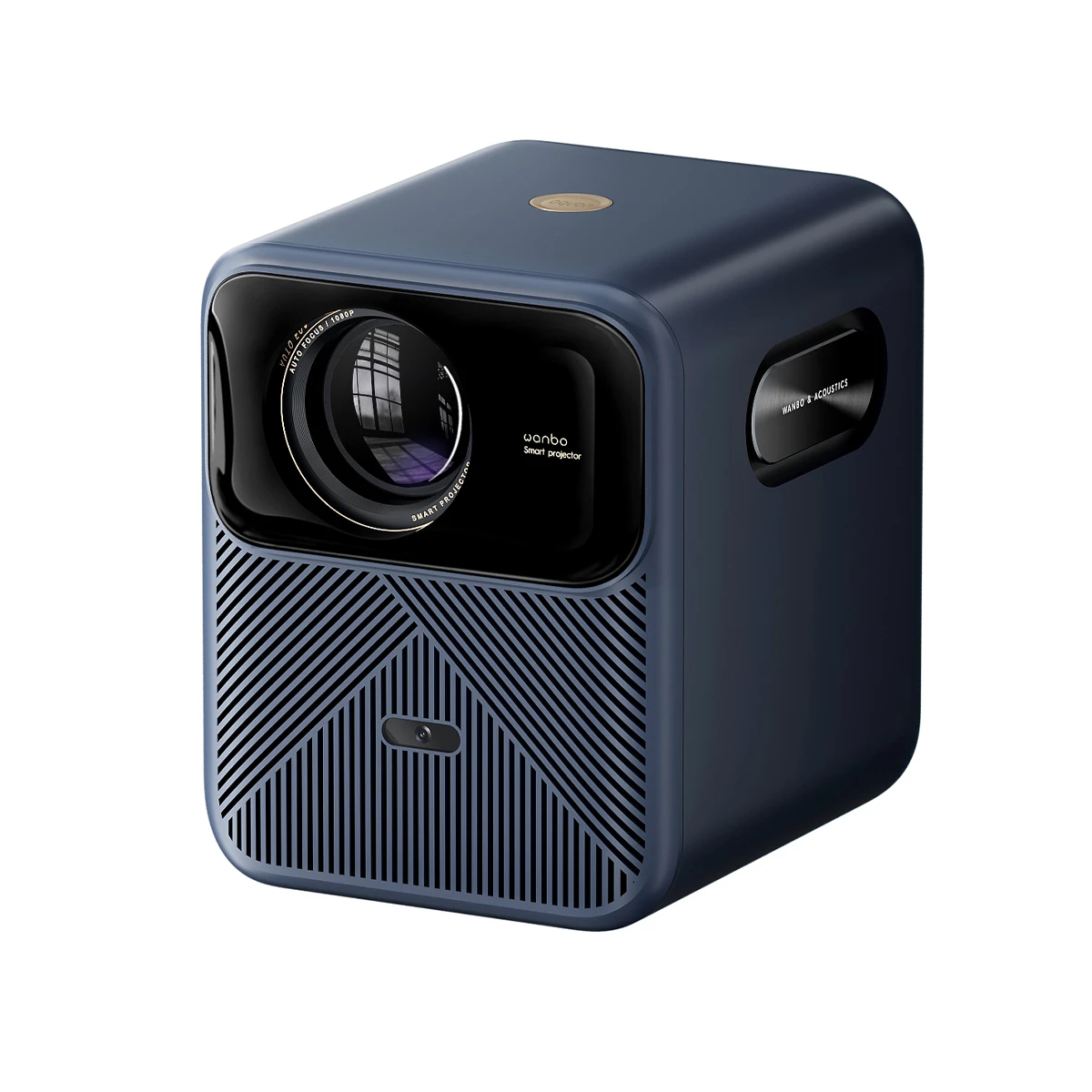 Wanbo преносим смарт проектор Portable Smart Projector - Mozart 1 S - Deep Night, 8K, 1200 ANSI, HDR10, VIDAA OS, Dolby Audio
