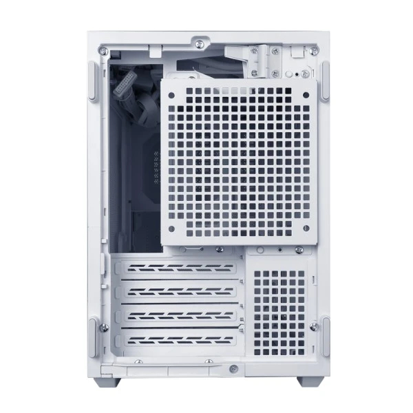 Lian Li кутия Case mATX - DAN Cases B4 Wood Edition - White