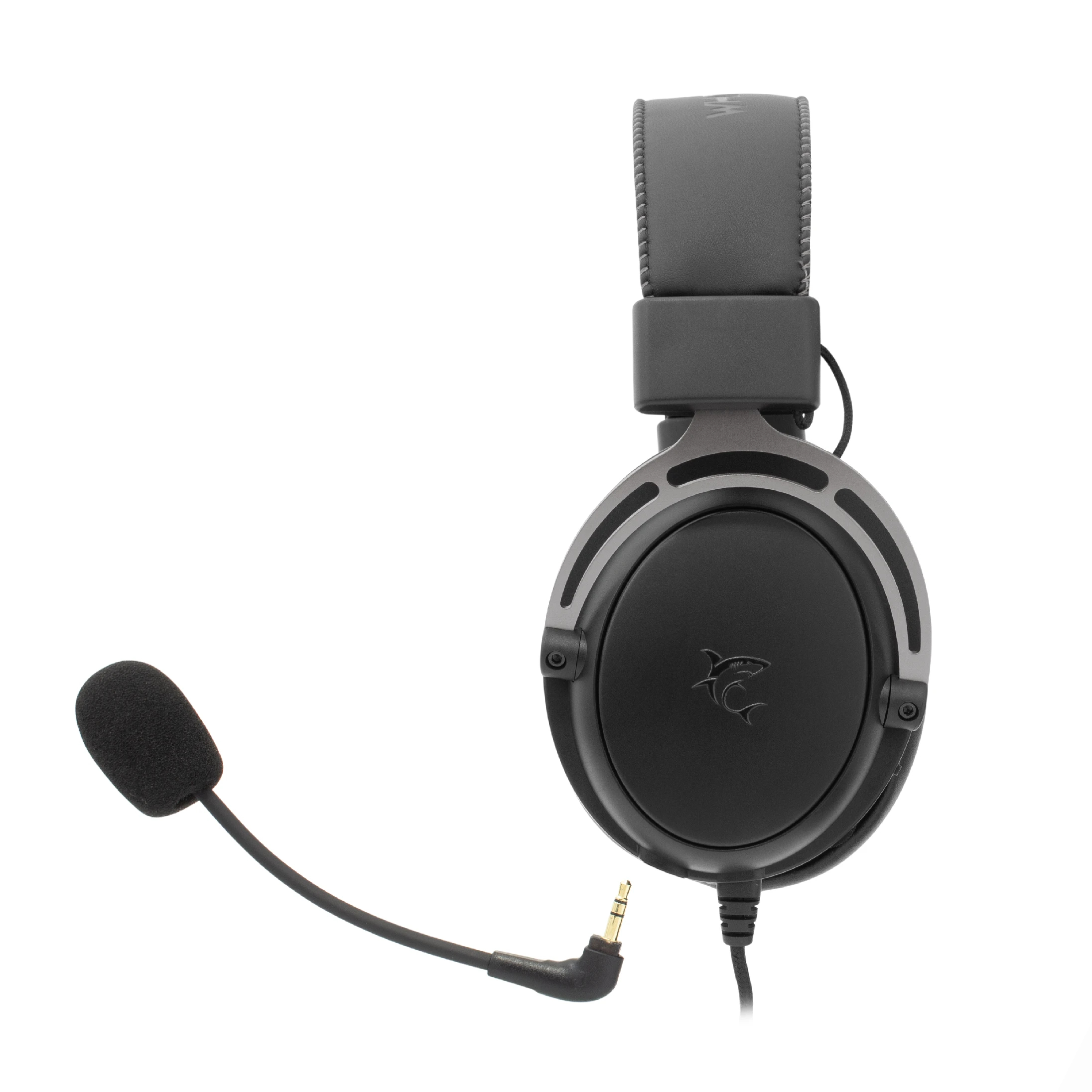 White Shark геймърски слушалки Gaming Headphones GORILLA BLACK/GREY - 53mm, Stereo 2.0