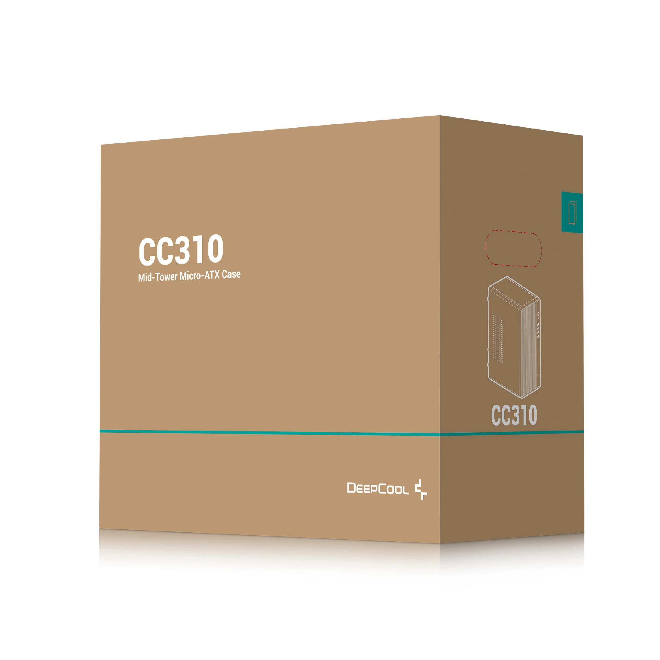 DeepCool кутия Case mATX - CC310