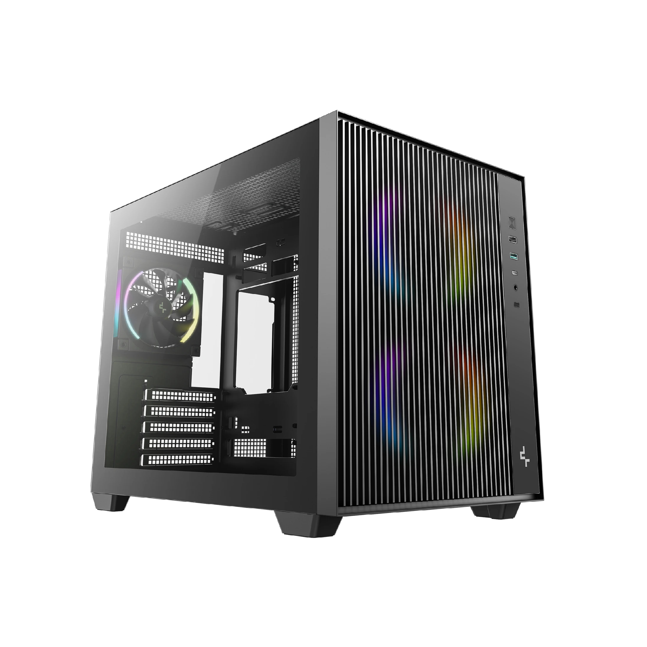 DeepCool кутия Case mATX - CG330 MESH 3F