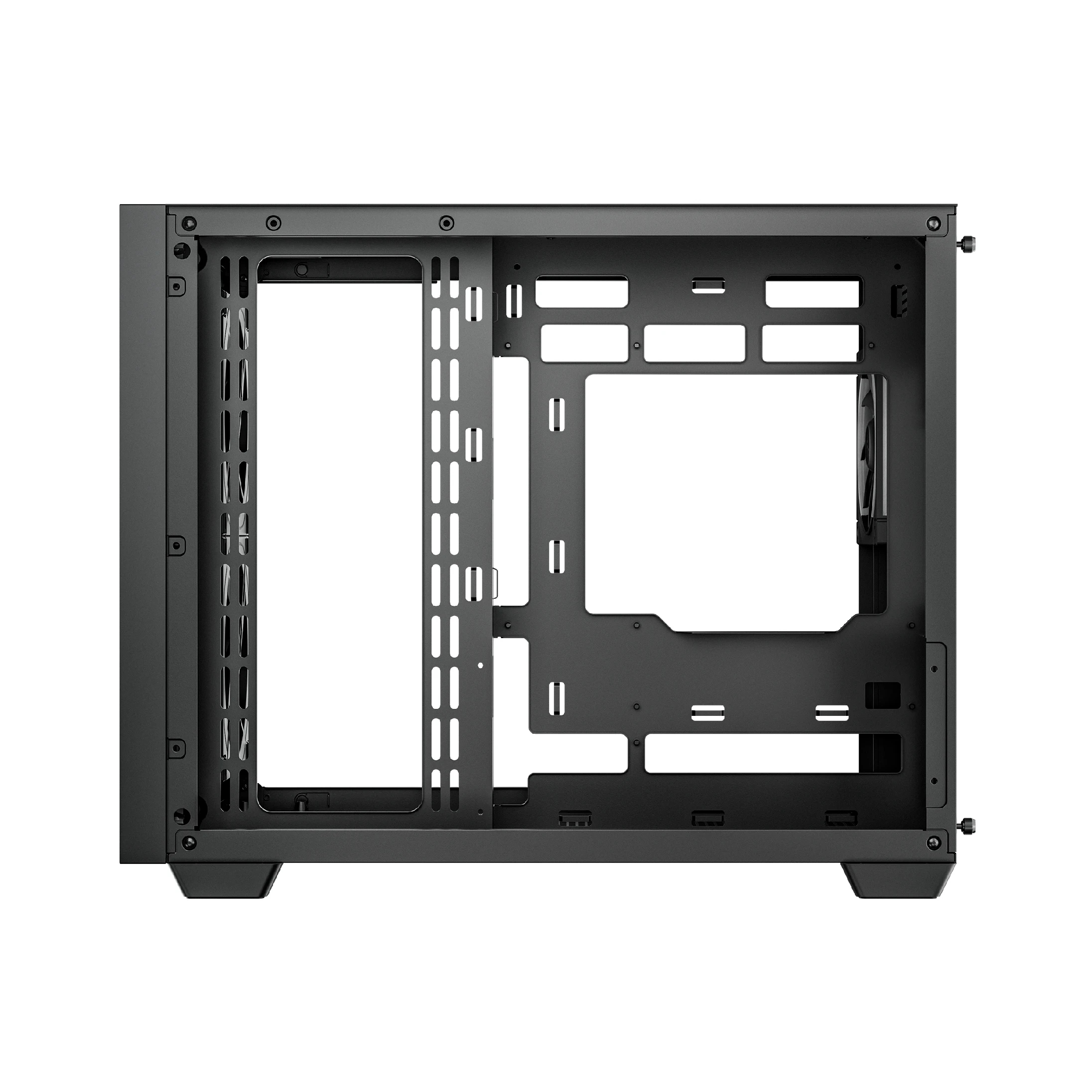 DeepCool кутия Case mATX - CG330 MESH 3F