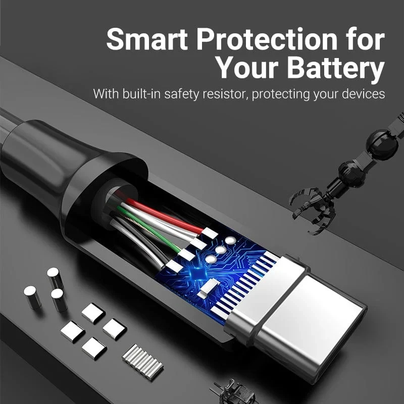 Vention Кабел USB 3.0 A M / USB-C M 0.25m - COZBC