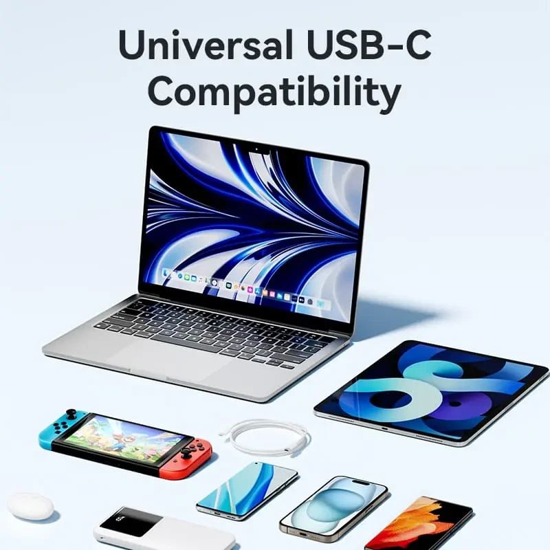 Vention Кабел USB 2.0 C M / USB-C M 1.0m Black - TRCBF