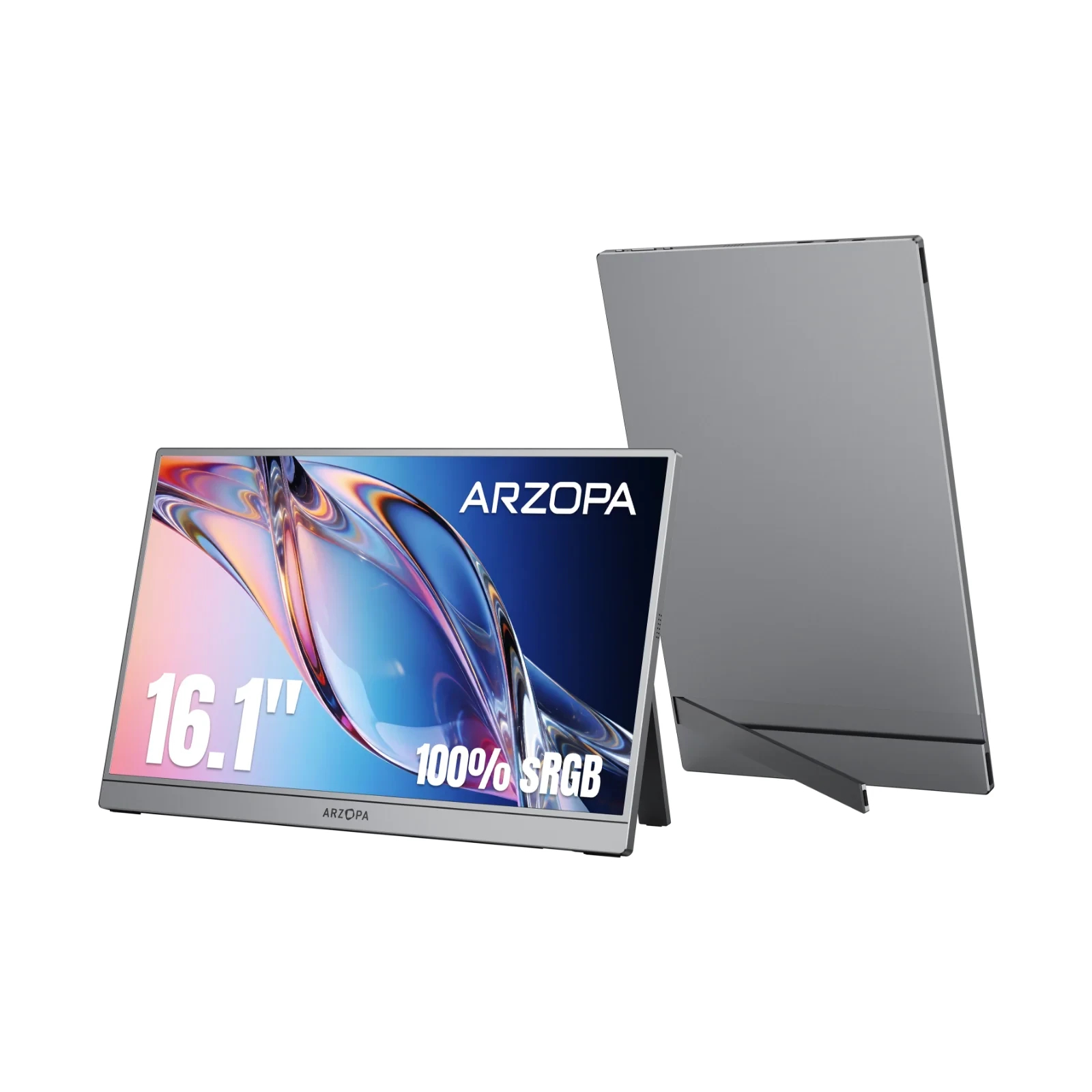 Arzopa преносим монитор Portable Monitor - Z1C - 16.1", 60Hz, IPS, Grey