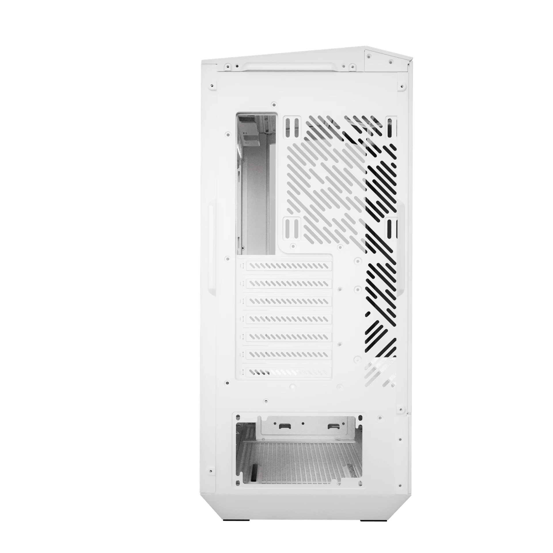 Darkflash кутия Case ATX - DY460 White - 4 x 120 mm A-RGB fans included, USB-C