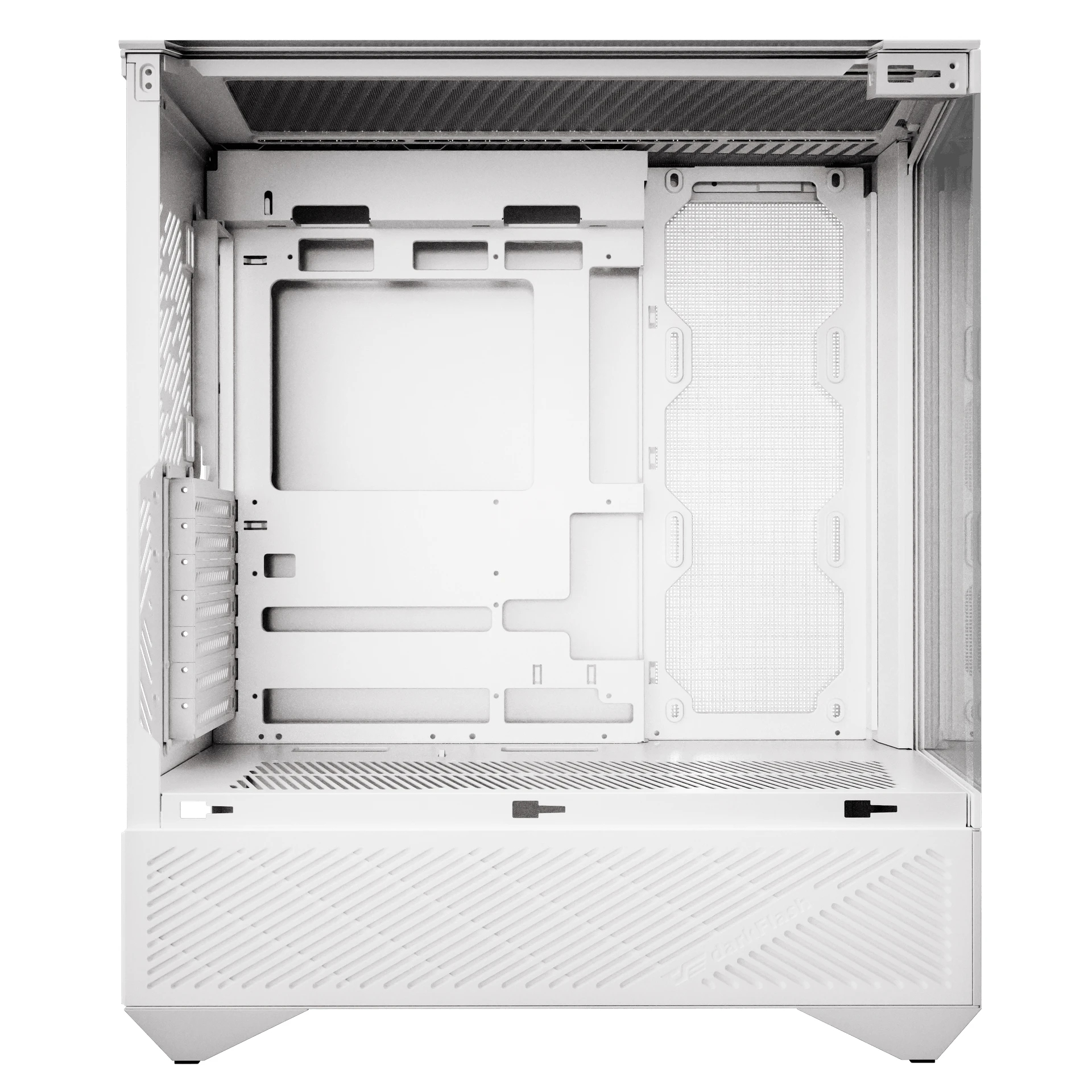 Darkflash кутия Case ATX - DY460 White - 4 x 120 mm A-RGB fans included, USB-C