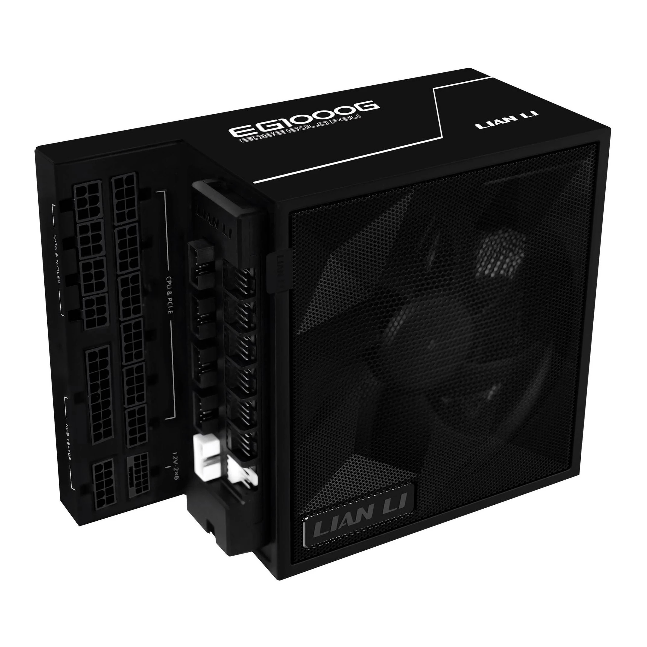Lian Li захранване PSU ATX 3.1 1000W EDGE Gold EG1000G - USB Hub included