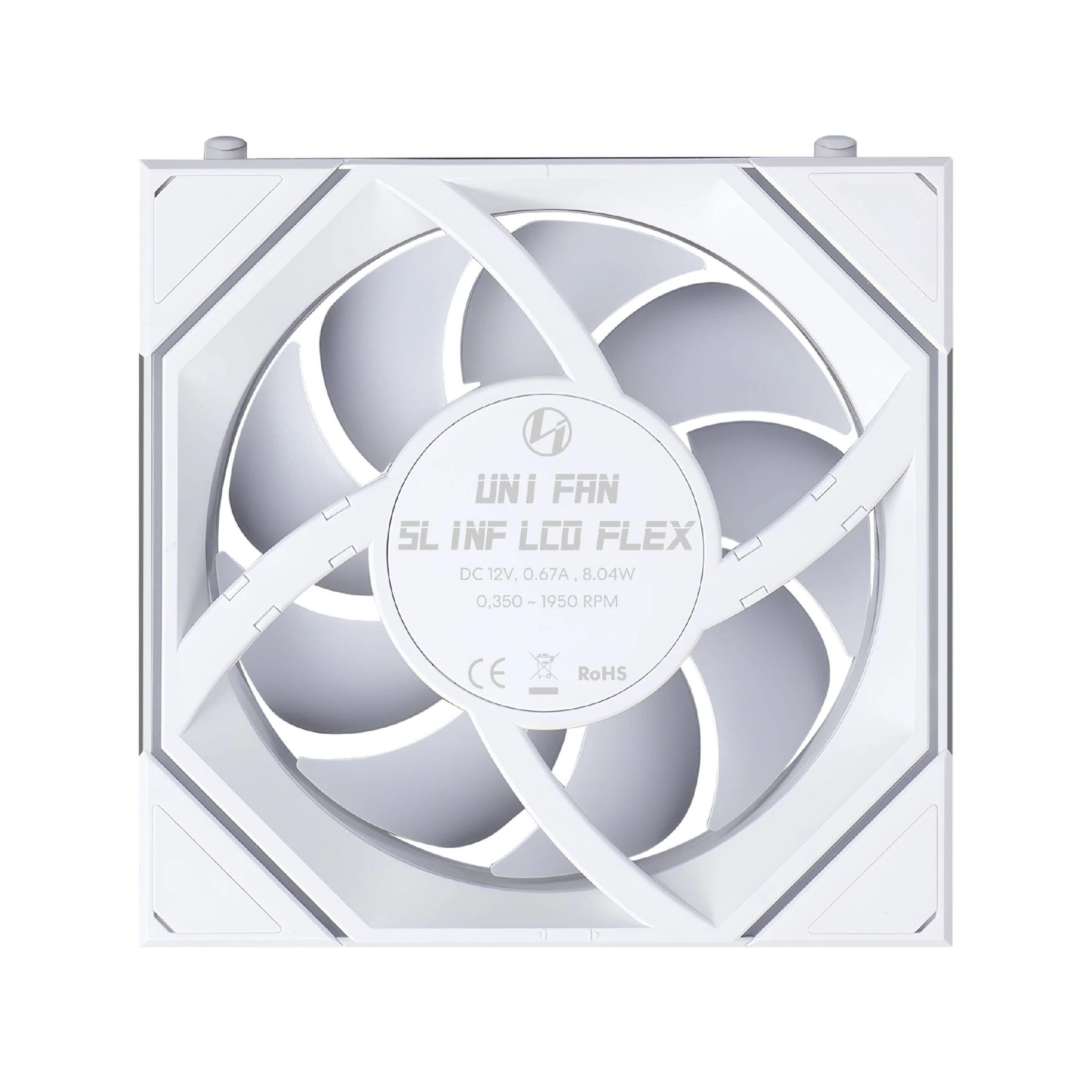 Lian Li вентилатор Fan 120mm - SL-INF LCD FLEX - White, Reverse