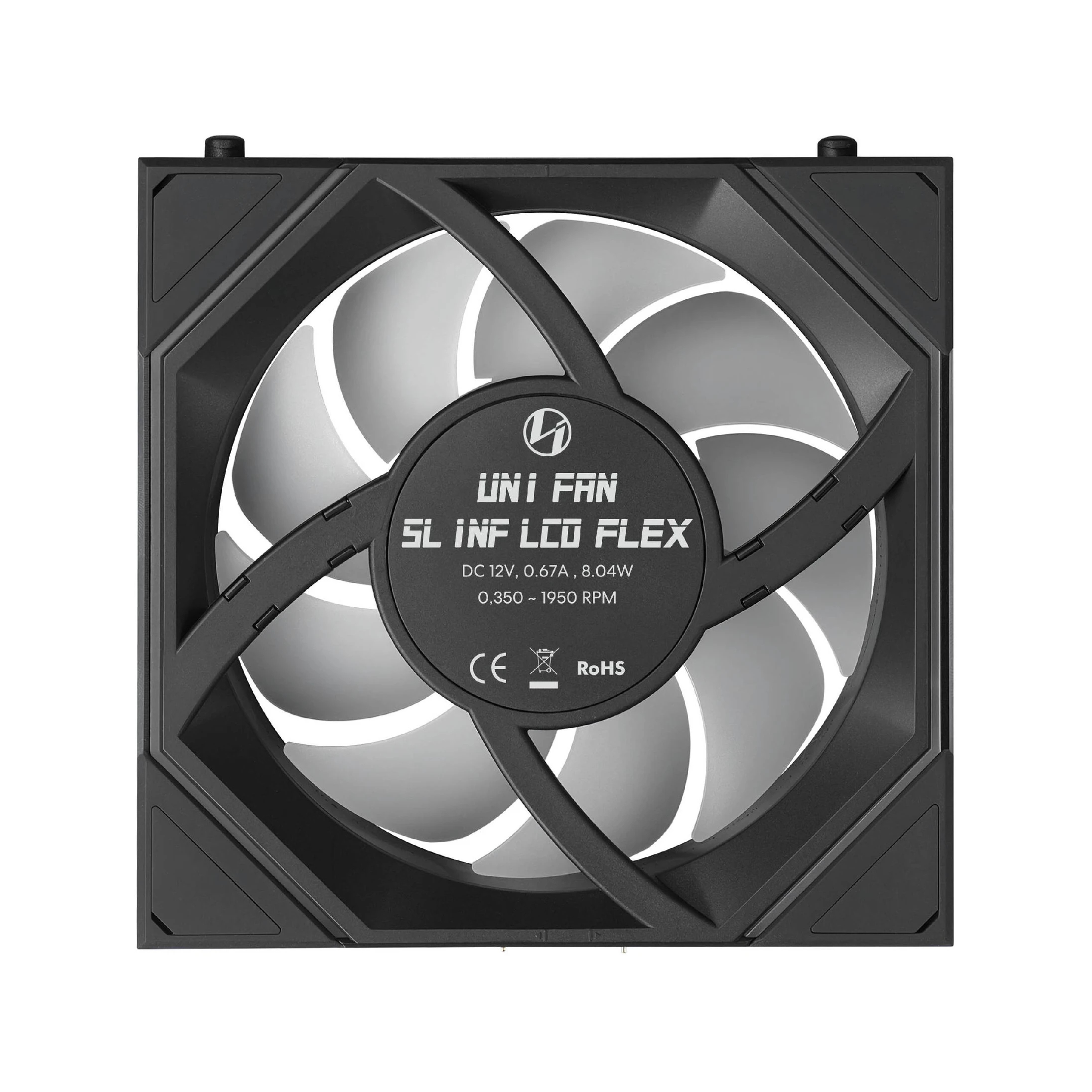Lian Li вентилатор Fan 120mm - SL-INF LCD FLEX - Black