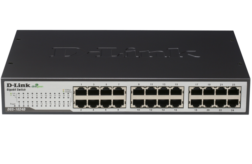 D-Link 24-Port 10/100/1000Mbps Copper Gigabit Ethernet Switch