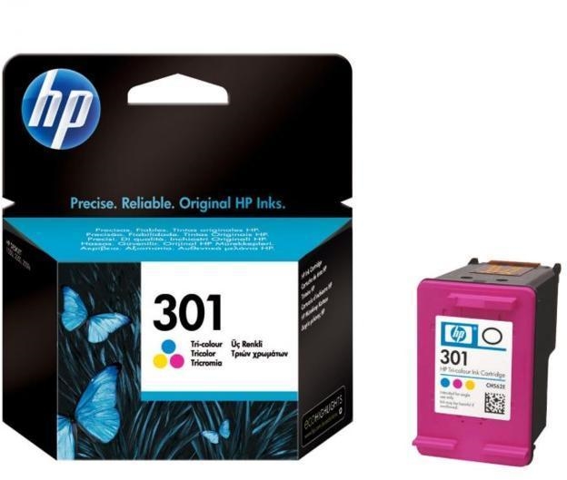HP 301 Tri-color Ink Cartridge