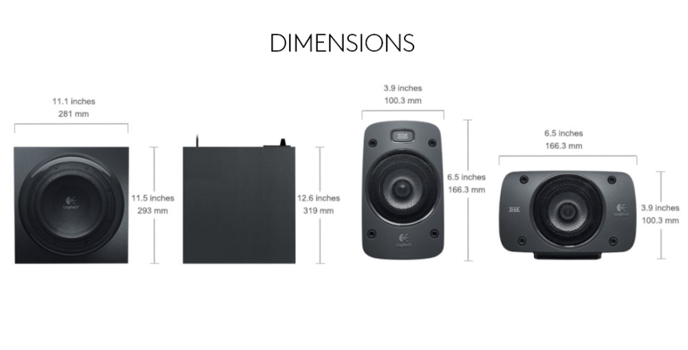 Logitech Surround Sound Speakers Z906