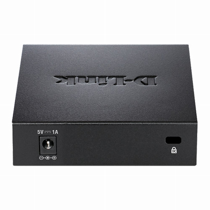 D-Link 5-port 10/100 Metal Housing Desktop Switch