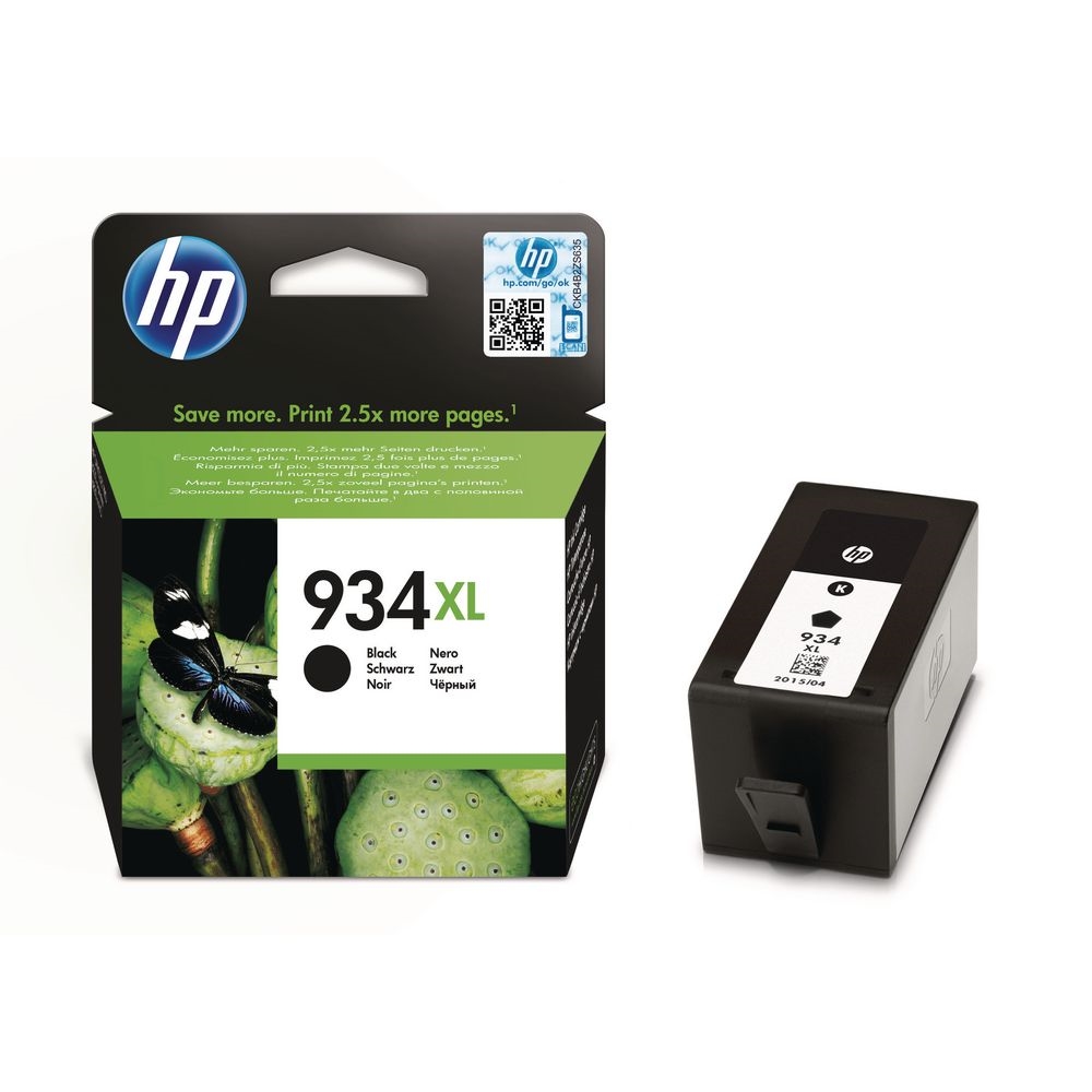 HP 934XL Black Ink Cartridge