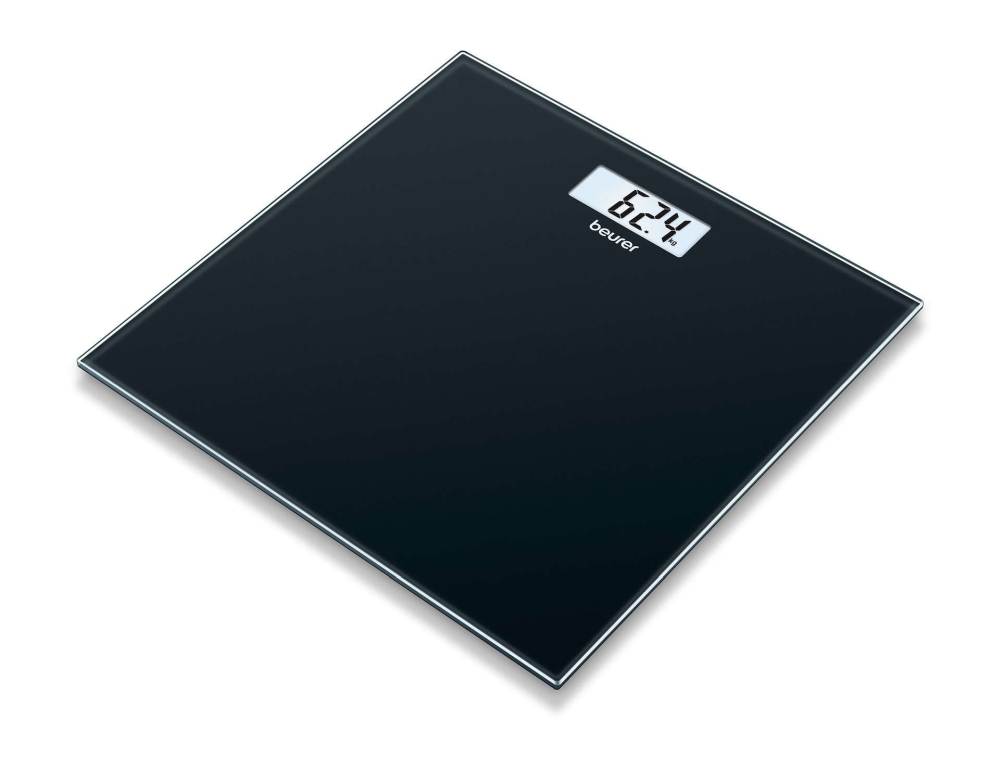 Beurer GS 10 Glass bathroom scale black; Automatic switch-off